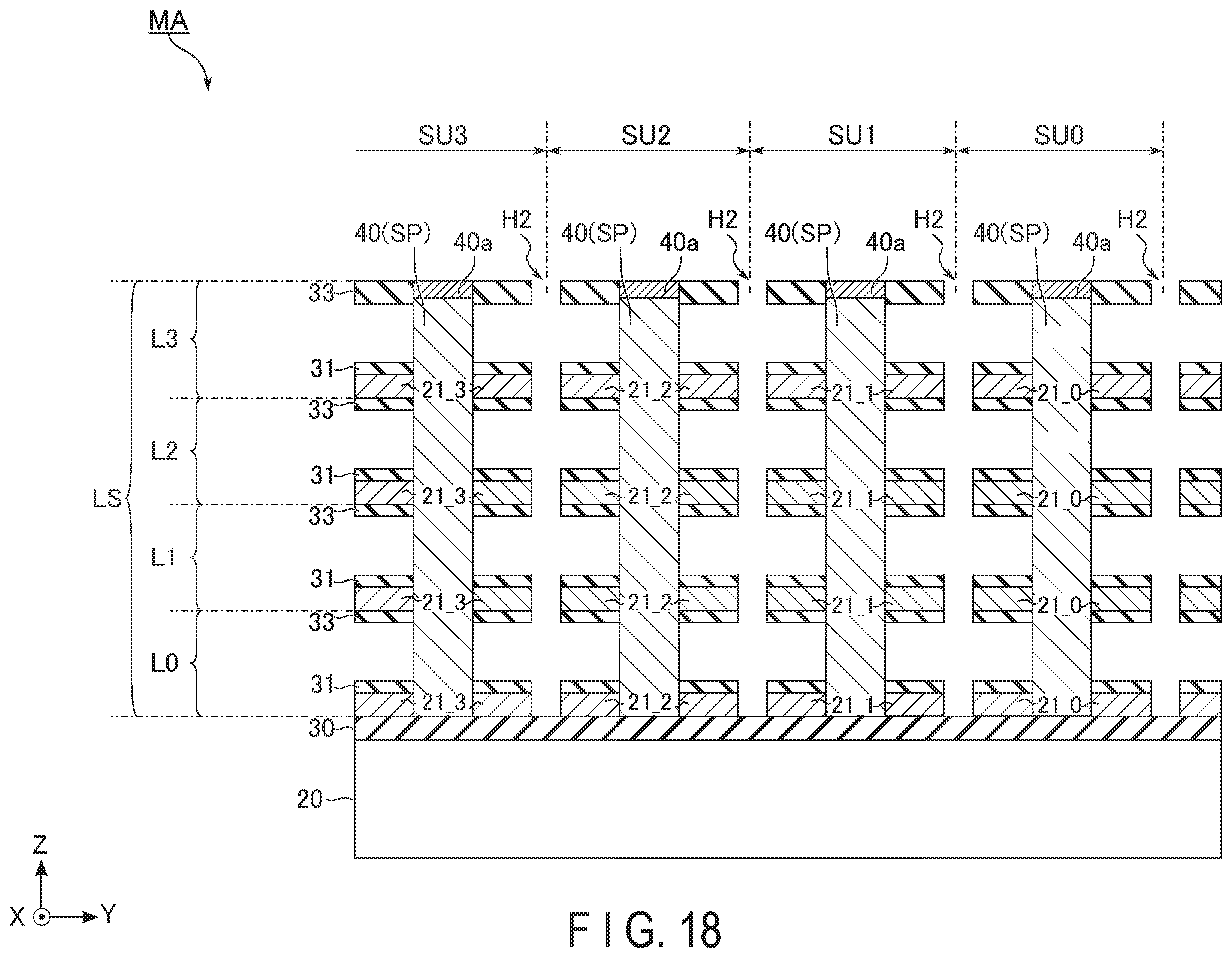 Patent US12586648 Figure 18 – Memory device