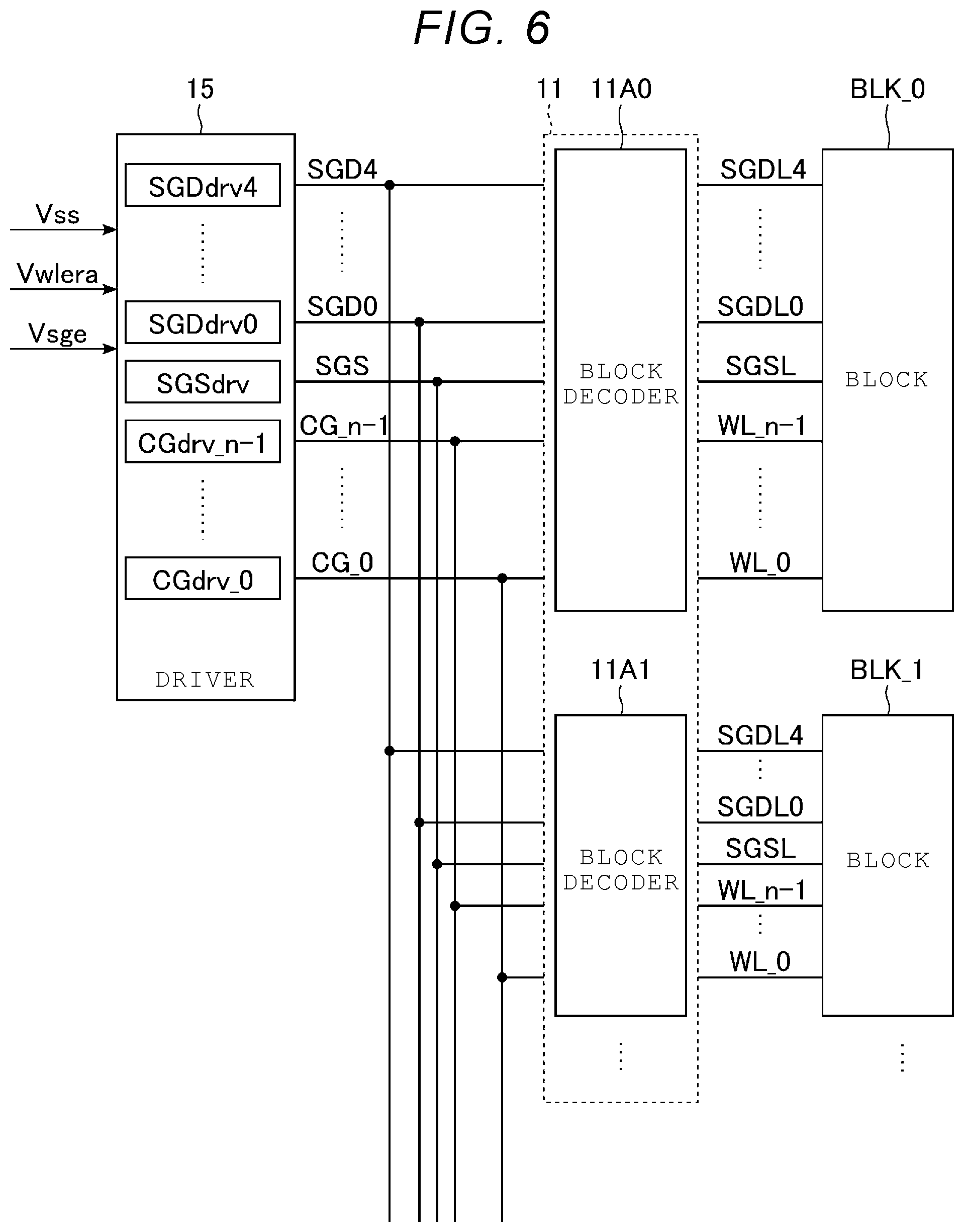 Patent US12586649 Figure 5 – Storage device with word lines applied with respective voltage levels during different time periods