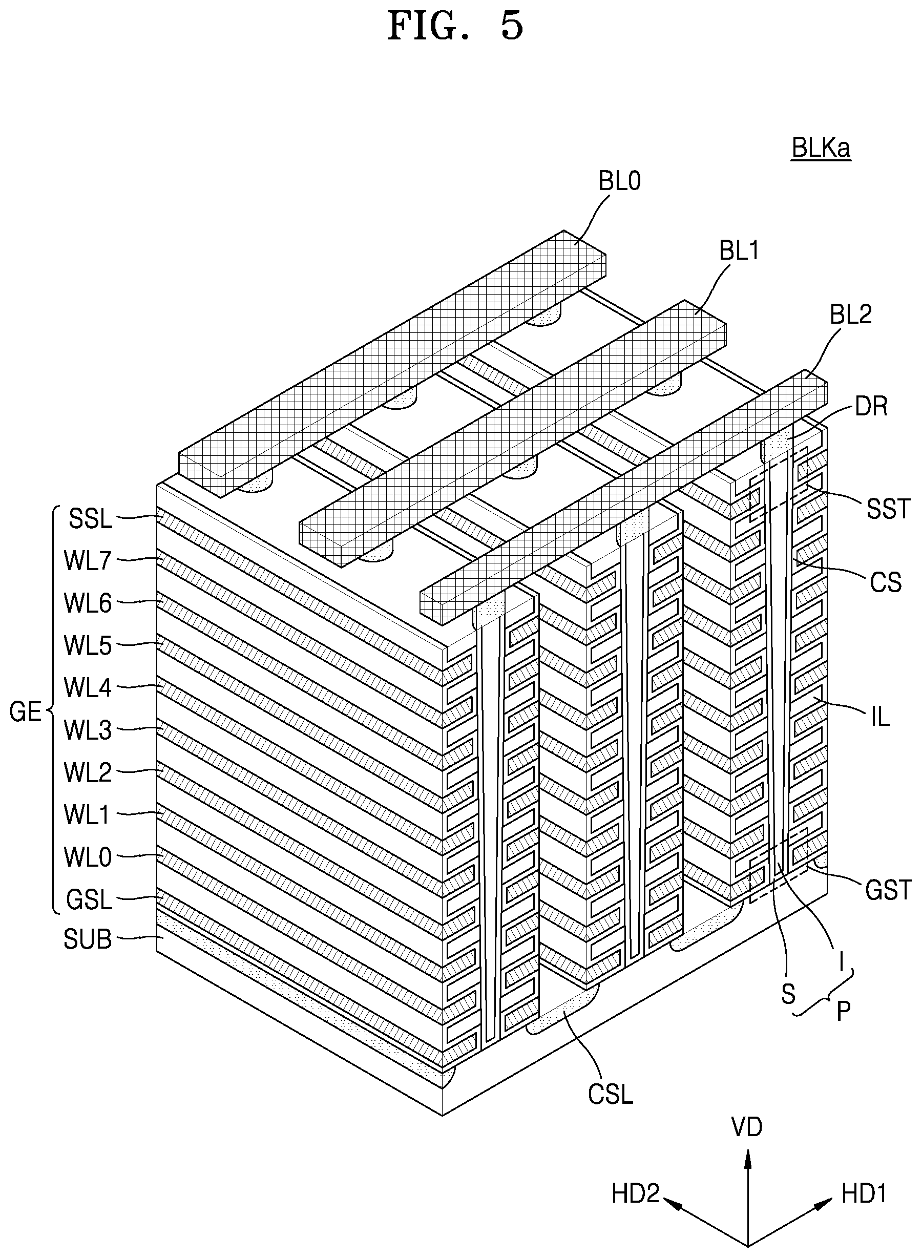 Patent US12586650 Figure 5 – Page buffer circuit and memory device including the same