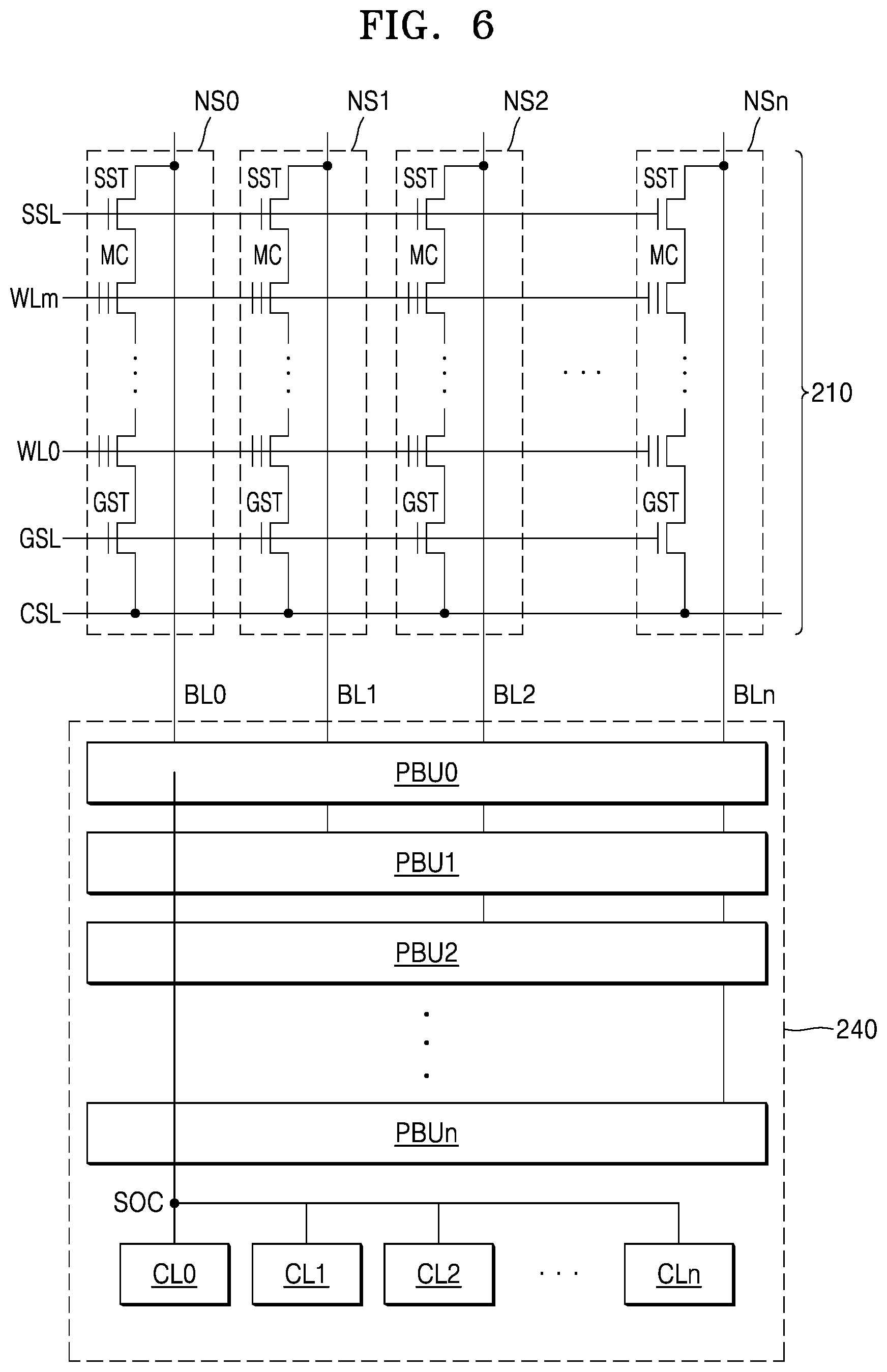 Patent US12586650 Figure 6 – Page buffer circuit and memory device including the same