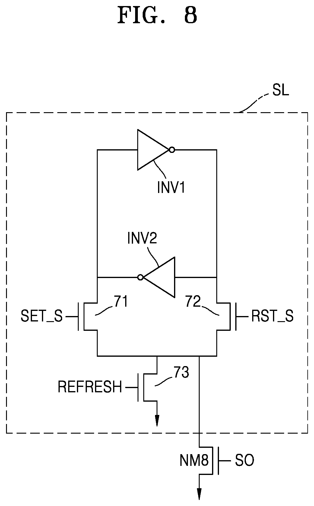 Patent US12586650 Figure 8 – Page buffer circuit and memory device including the same