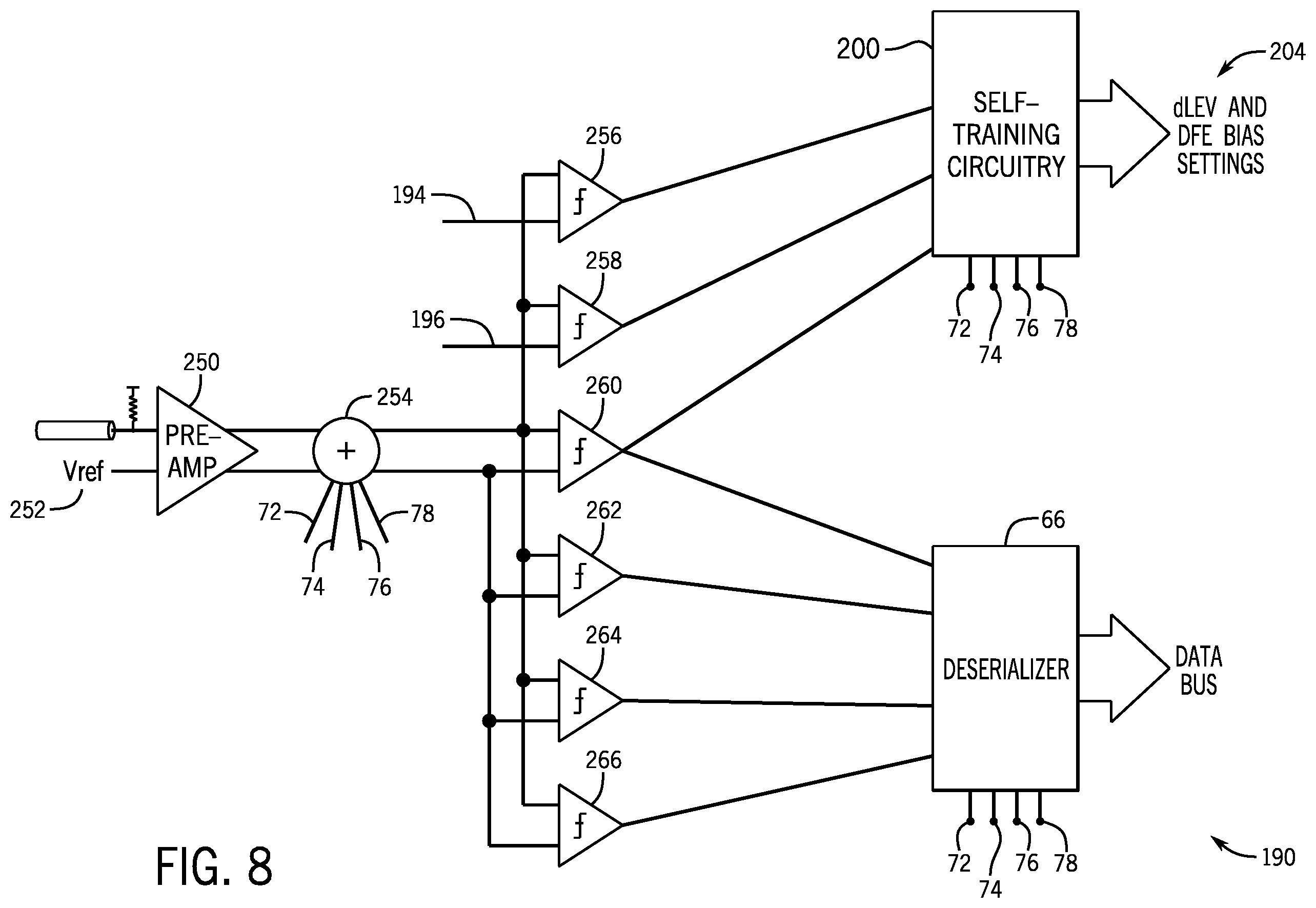 Patent US12586656 Figure 8 – Self-calibration in a memory device