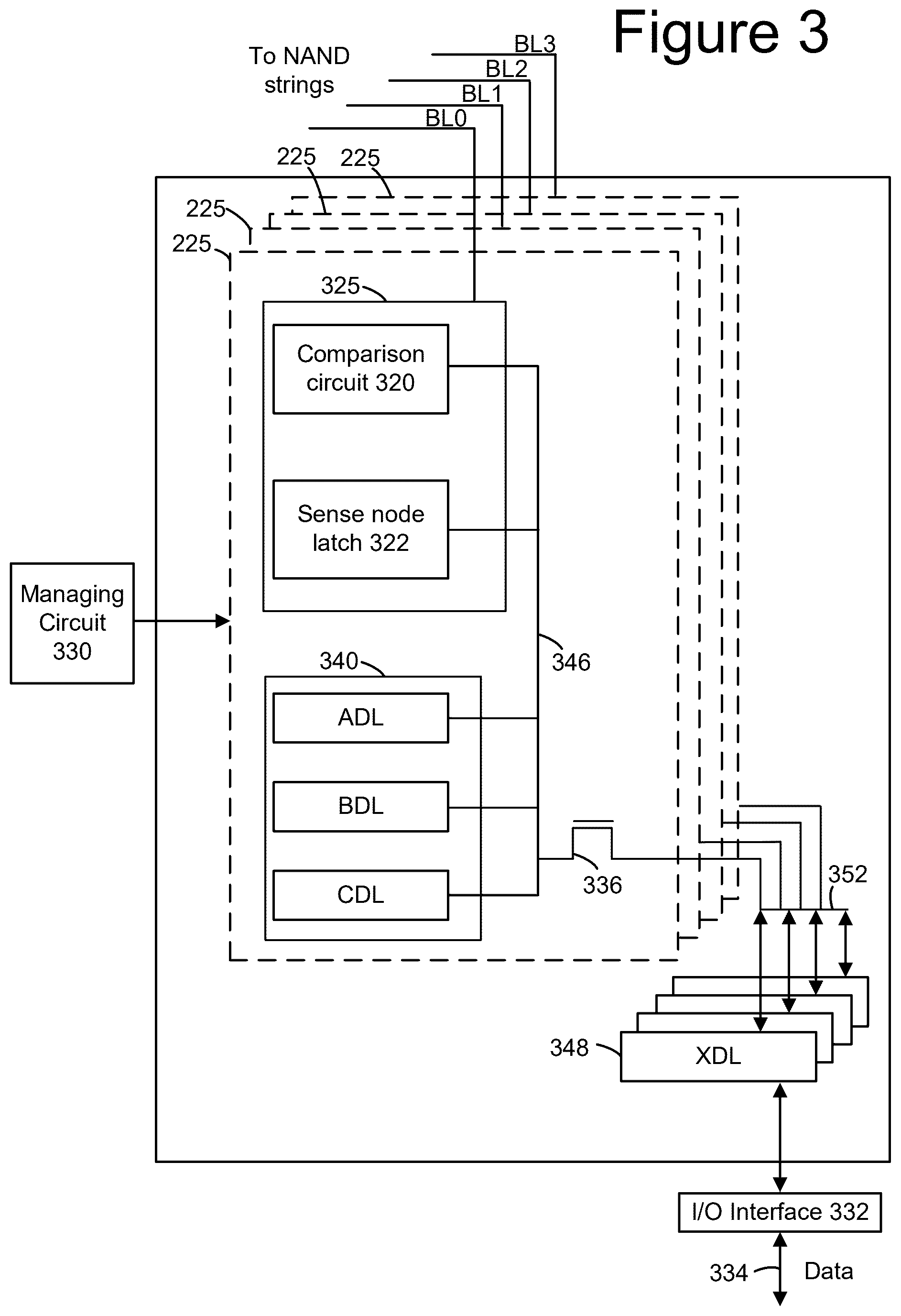 Patent US12586657 Figure 4 – Nonvolatile memory with temperature-dependent sense time offsets for soft-bit read