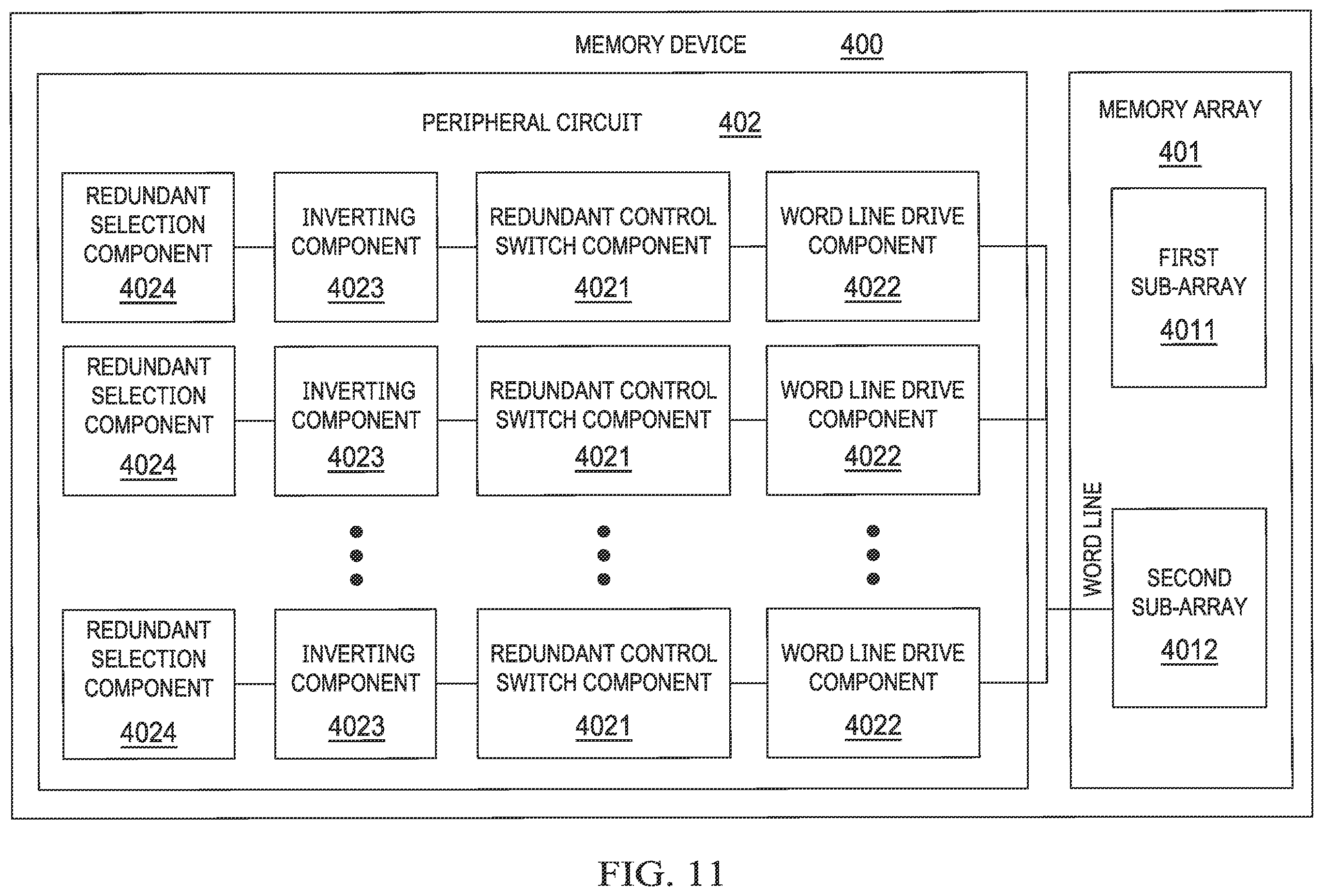 Patent US12586660 Figure 11 – Memory device and operation method thereof, memory system, and computer system