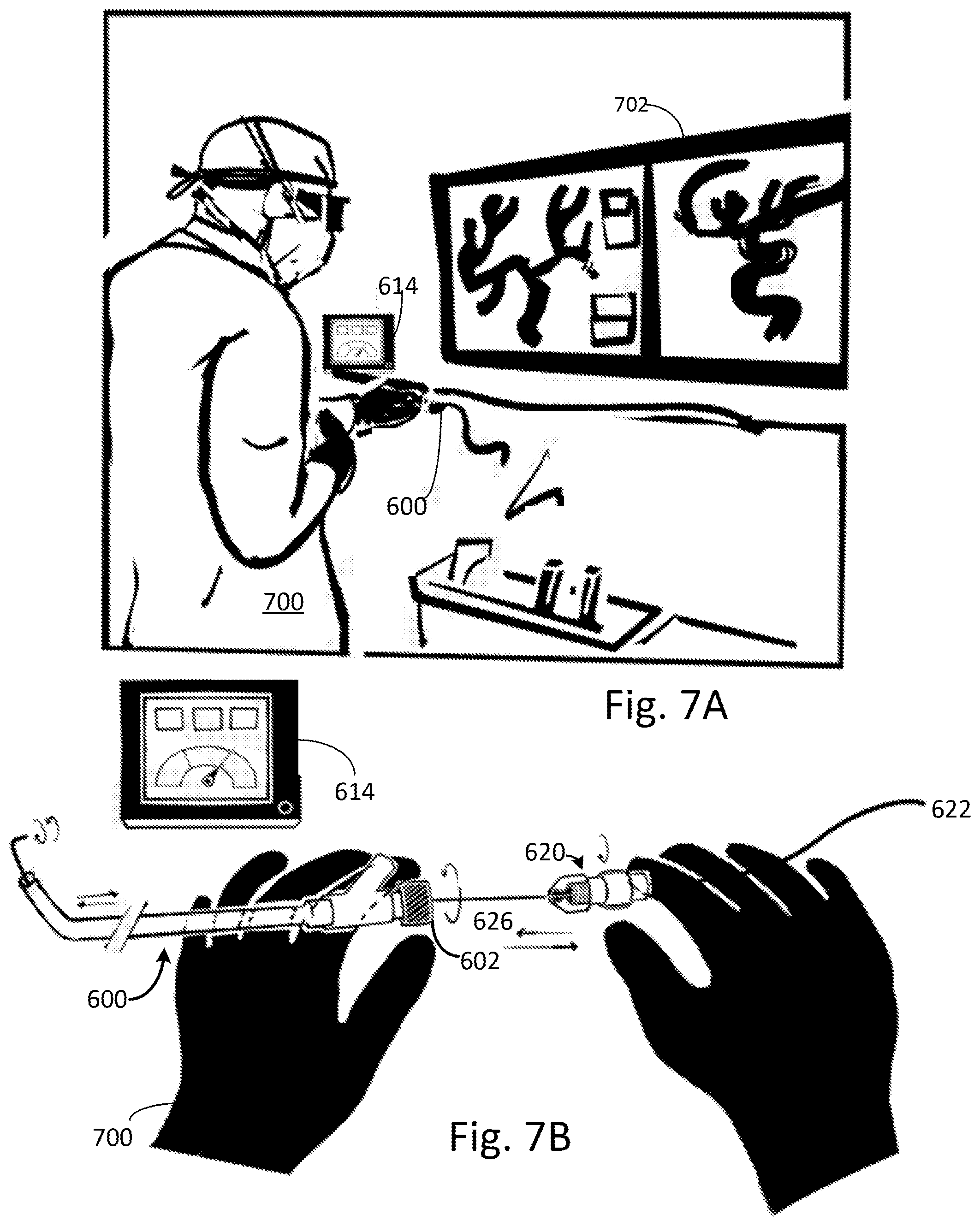Patent US12586681 Figure 8 – Clinical personal protective equipment with integrated display and medical device control system