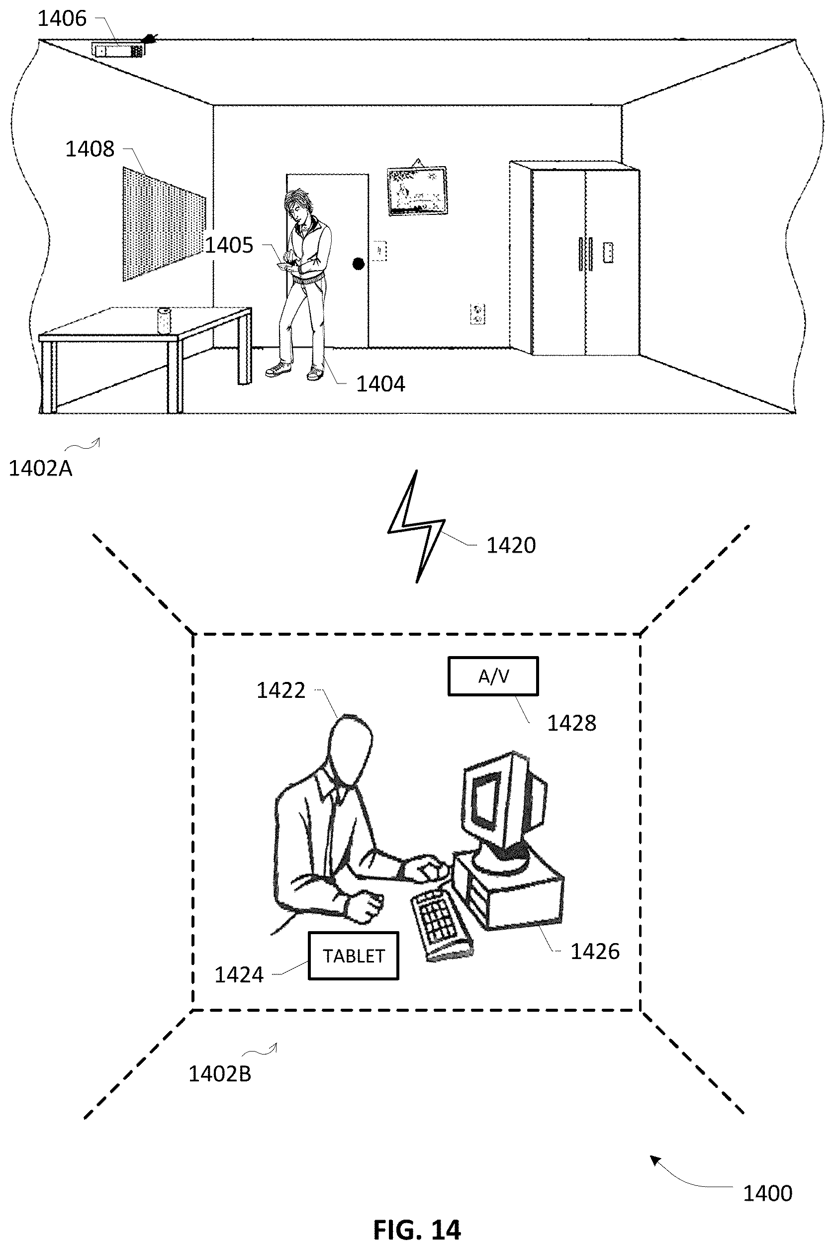 Patent US12586689 Figure 20 – UI design for patient and clinician controller devices operative in a remote care architecture