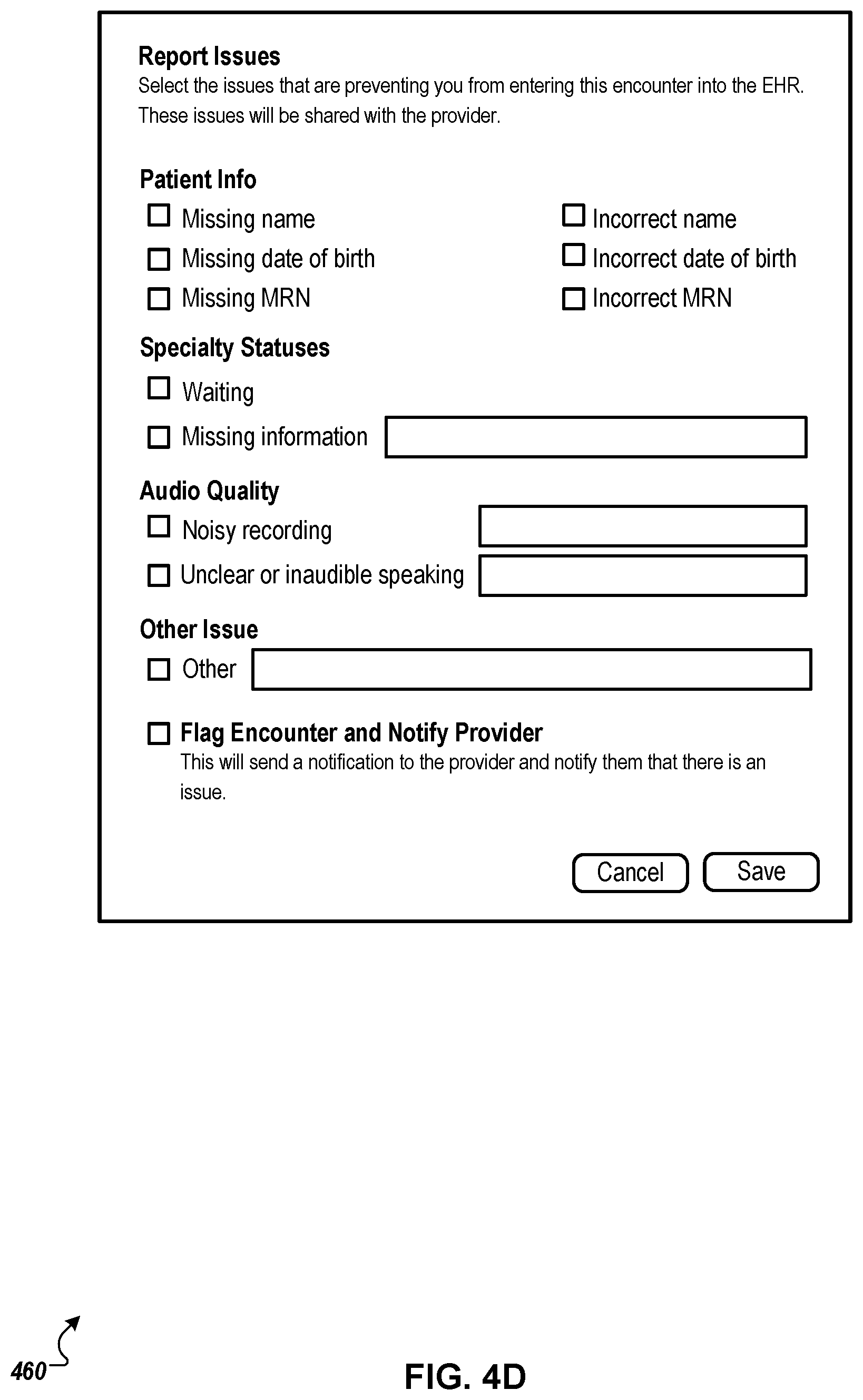 Patent US12586690 Figure 11 – Platform and interfaces for facilitating communication in a clinical service environment