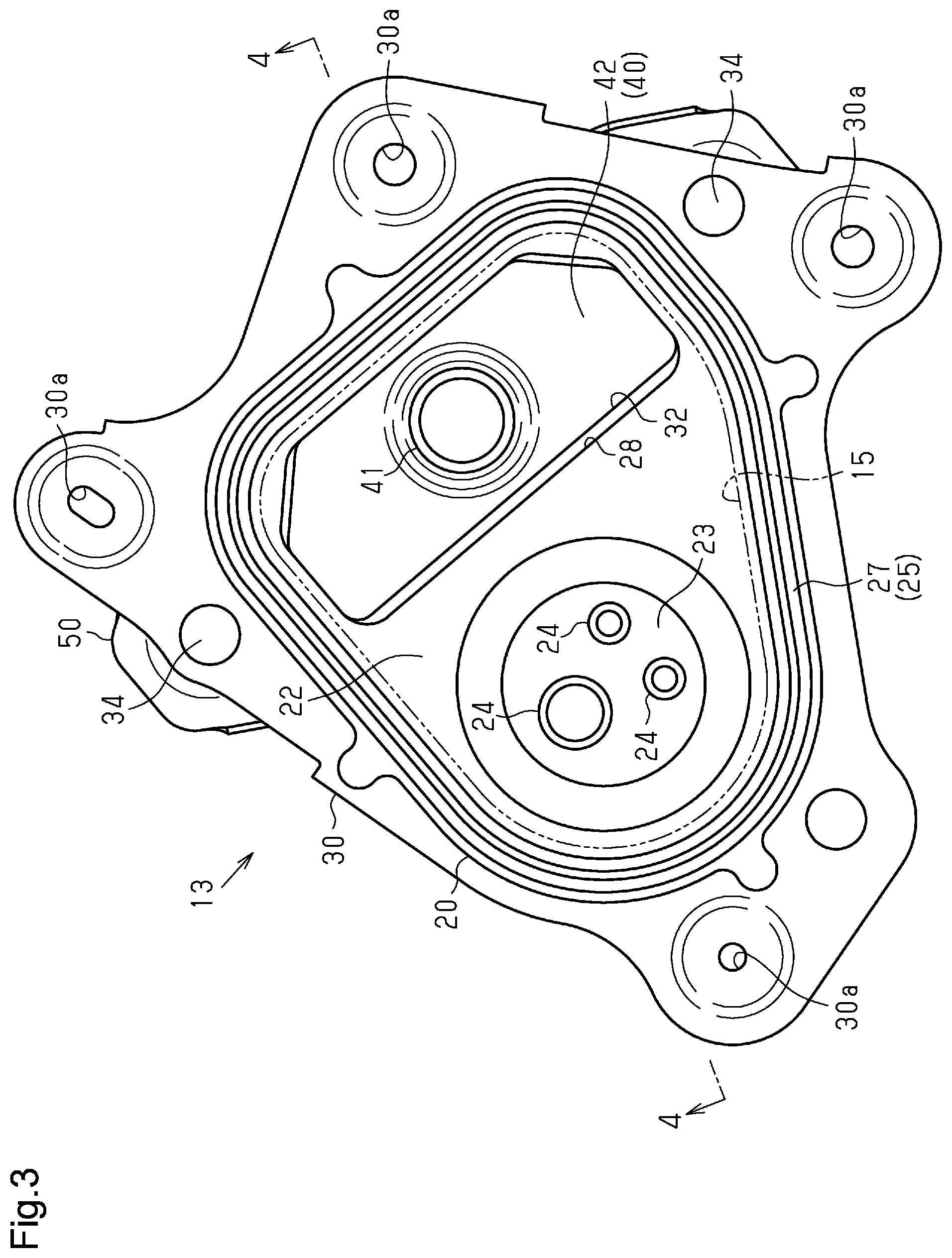 Patent US12586697 Figure 3 – Grommet unit and waterproof structure