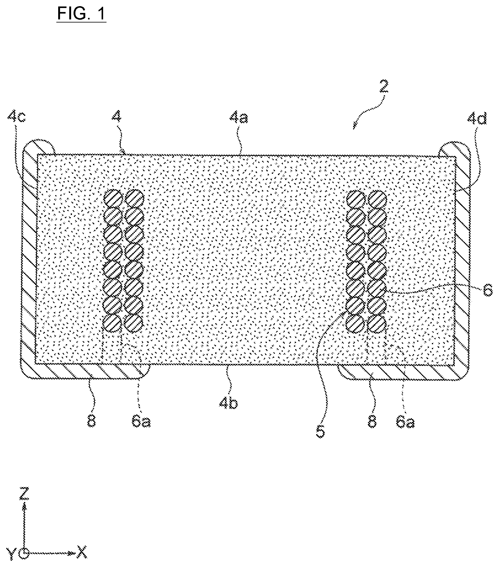 Patent US12586701 Figure 1 – Complex magnetic composition, magnetic member, and electronic component