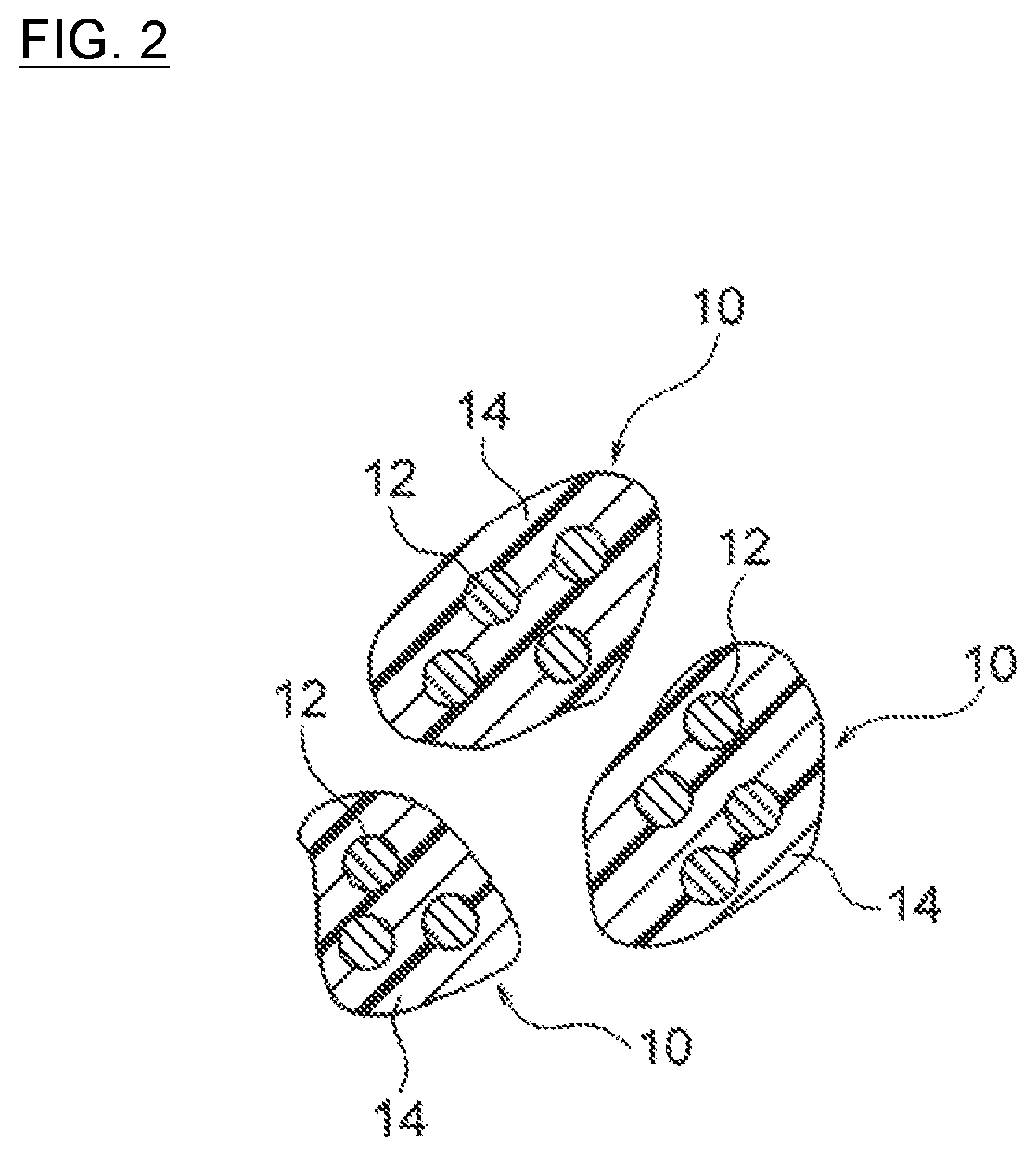 Patent US12586701 Figure 2 – Complex magnetic composition, magnetic member, and electronic component