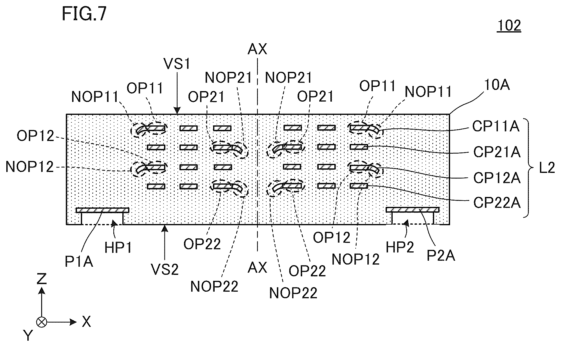 Patent US12586707 Figure 7 – Multilayer resin substrate and method of manufacturing multilayer resin substrate
