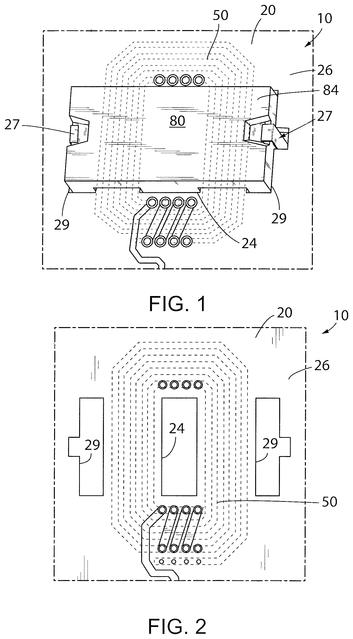 Patent US12586709 Figure 1 – System and method for reducing power losses for magnetics integrated in a printed circuit board