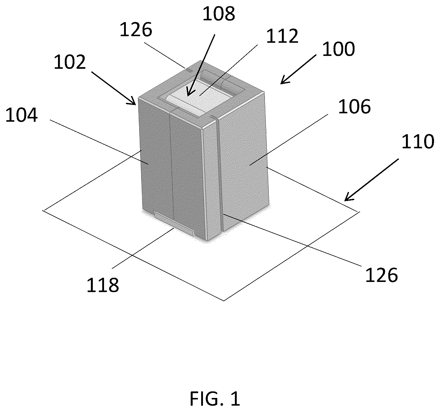 Patent US12586713 Figure 1 – Single phase surface mount swing inductor component and methods of fabrication