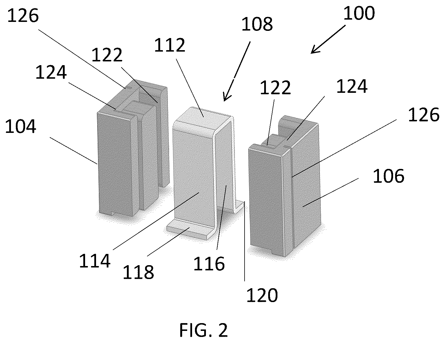Patent US12586713 Figure 2 – Single phase surface mount swing inductor component and methods of fabrication