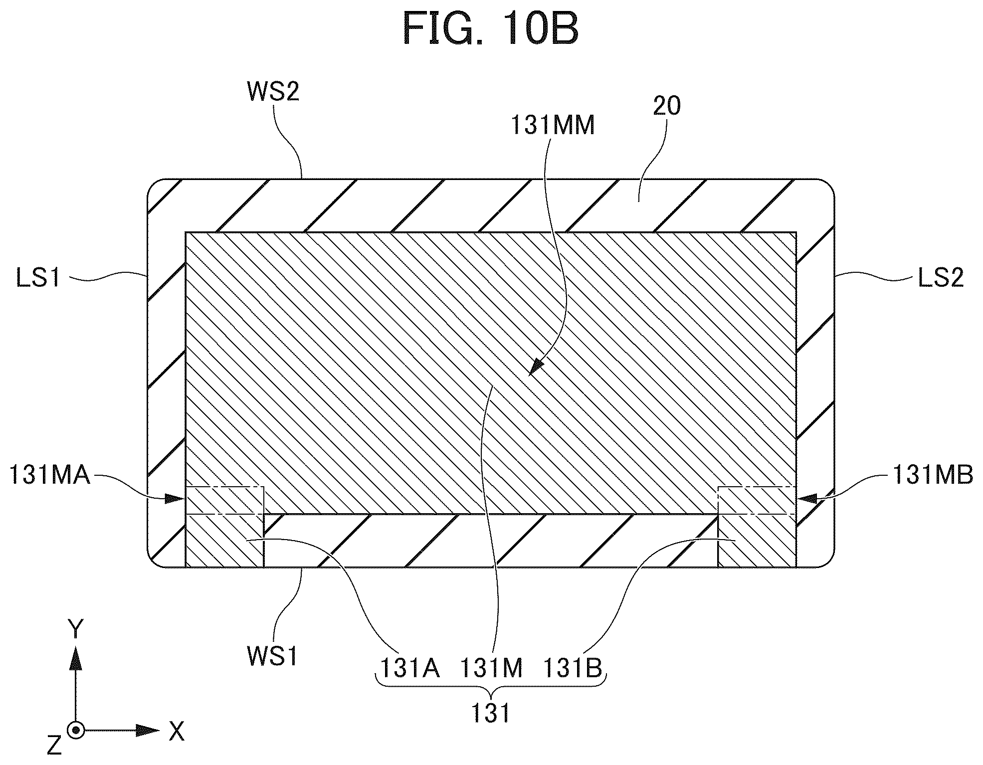 Patent US12586716 Figure 12 – Multilayer ceramic capacitor including internal electrode layers with varying coverages