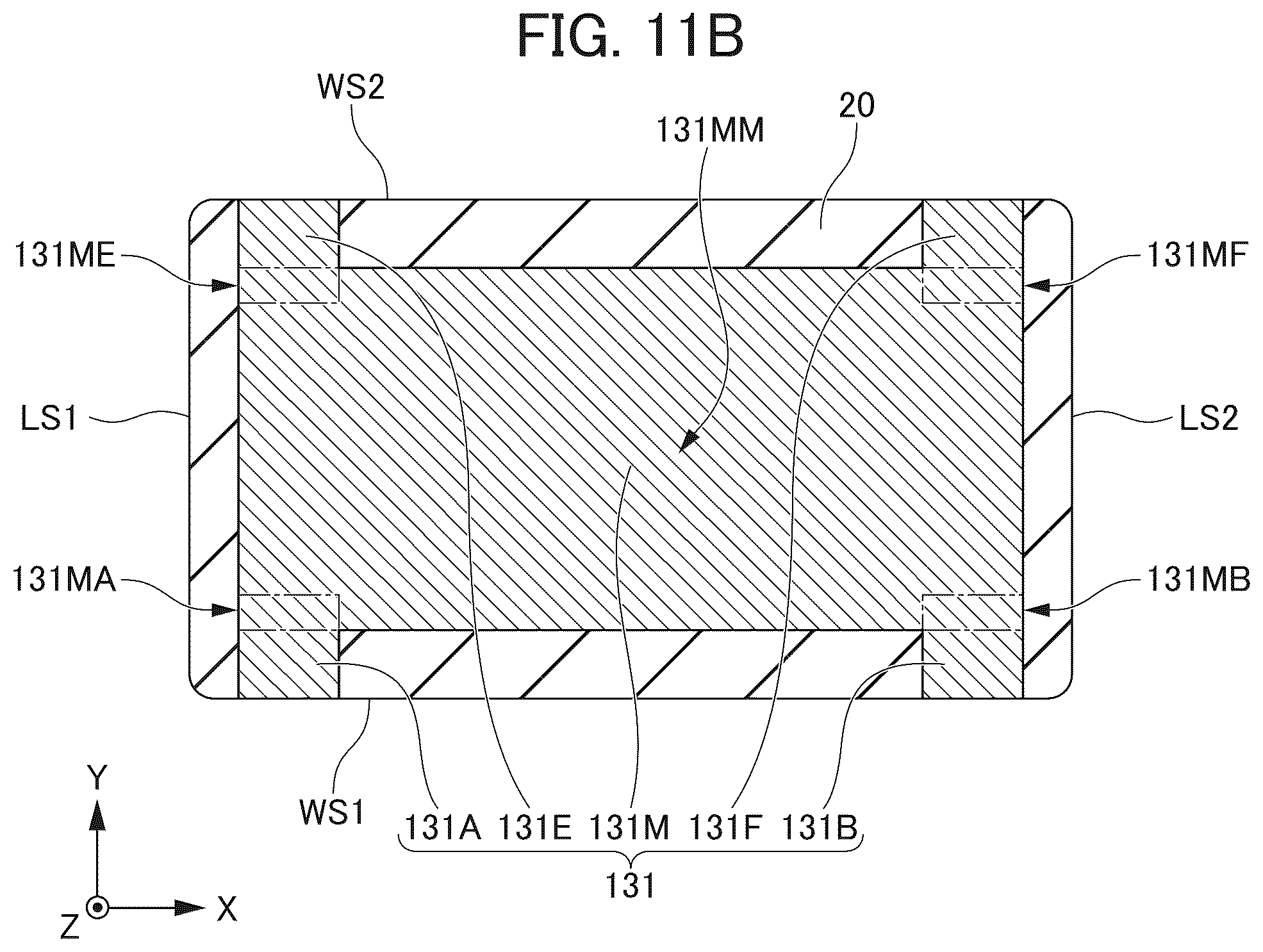 Patent US12586716 Figure 15 – Multilayer ceramic capacitor including internal electrode layers with varying coverages