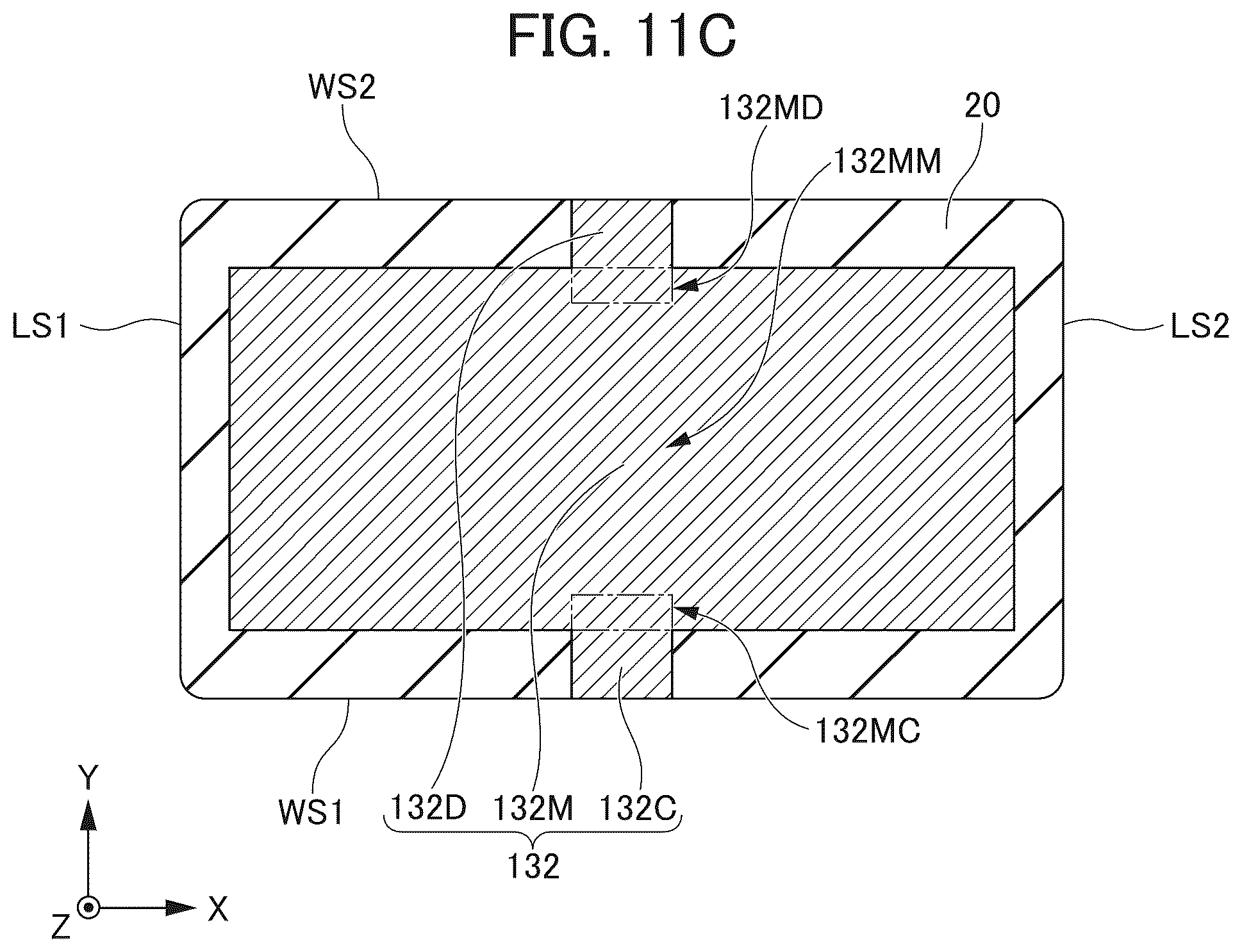 Patent US12586716 Figure 16 – Multilayer ceramic capacitor including internal electrode layers with varying coverages