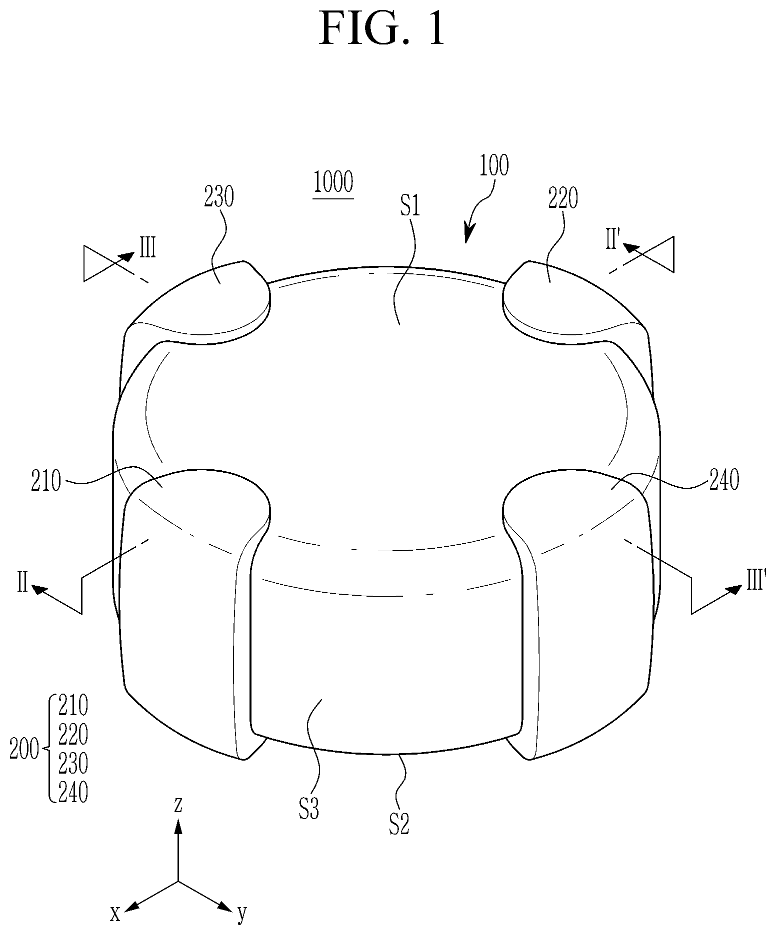 Patent US12586718 — Multilayer ceramic electronic component — Figure 1