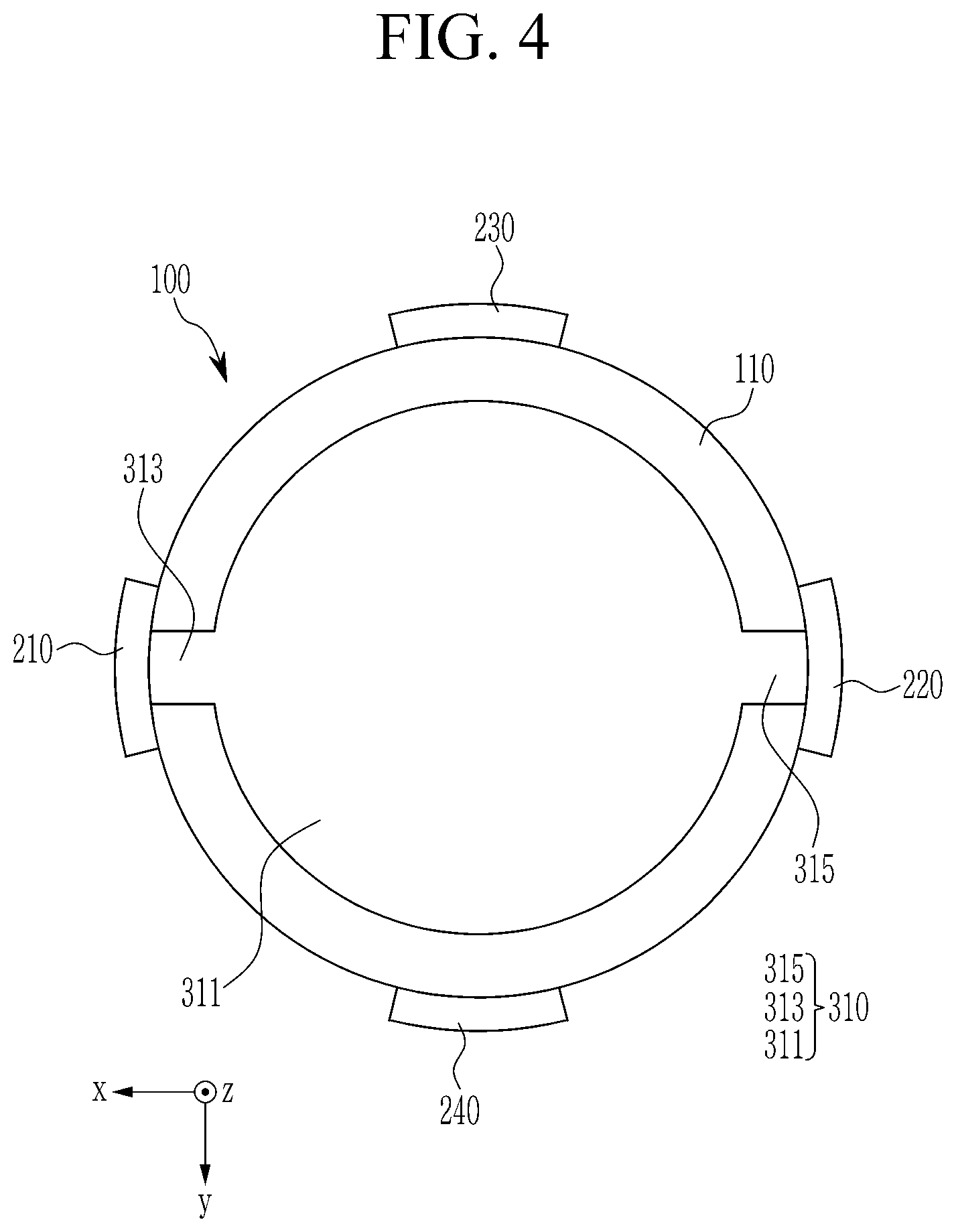 Patent US12586718 Figure 4 – Multilayer ceramic electronic component