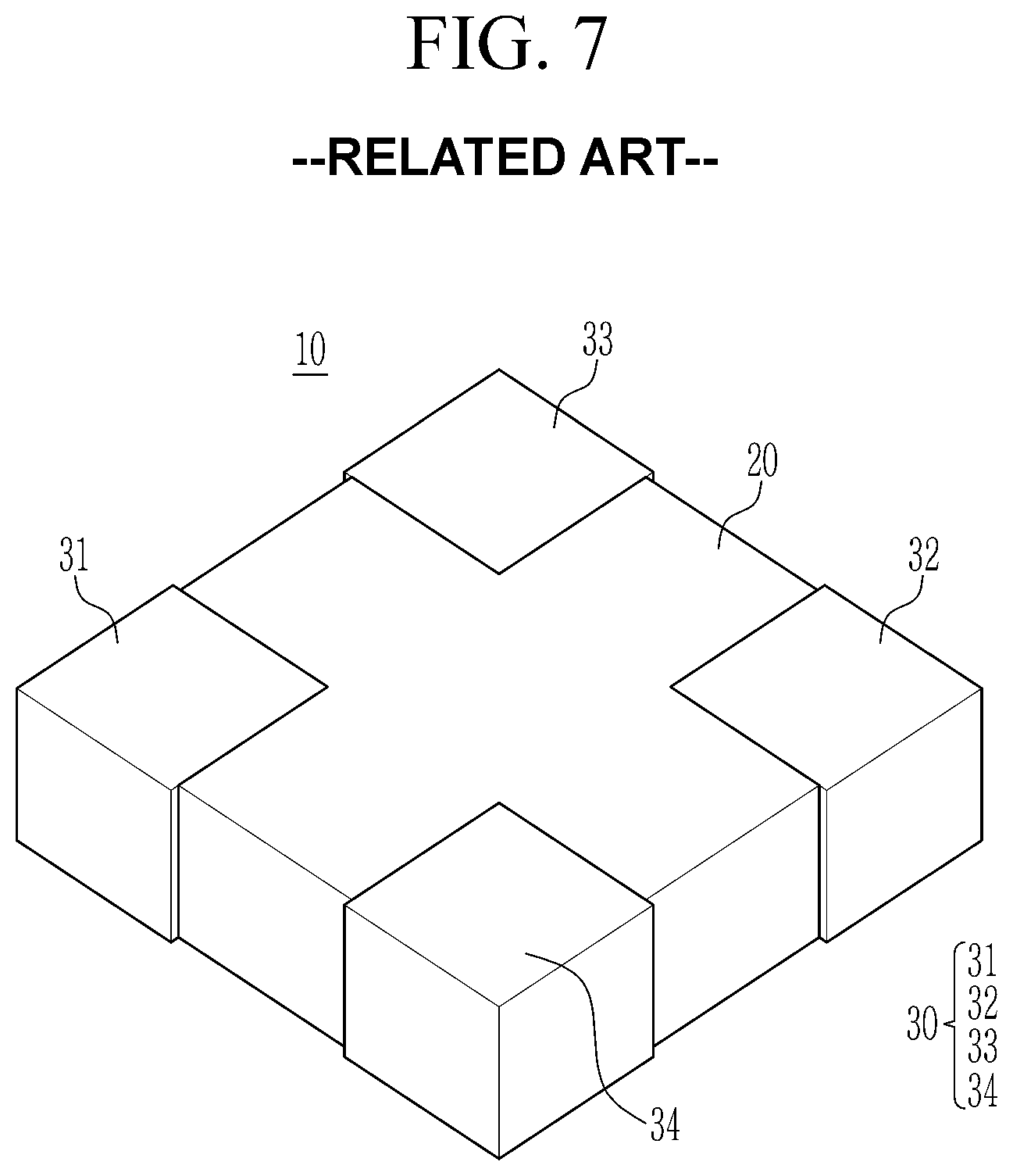 Patent US12586718 Figure 7 – Multilayer ceramic electronic component