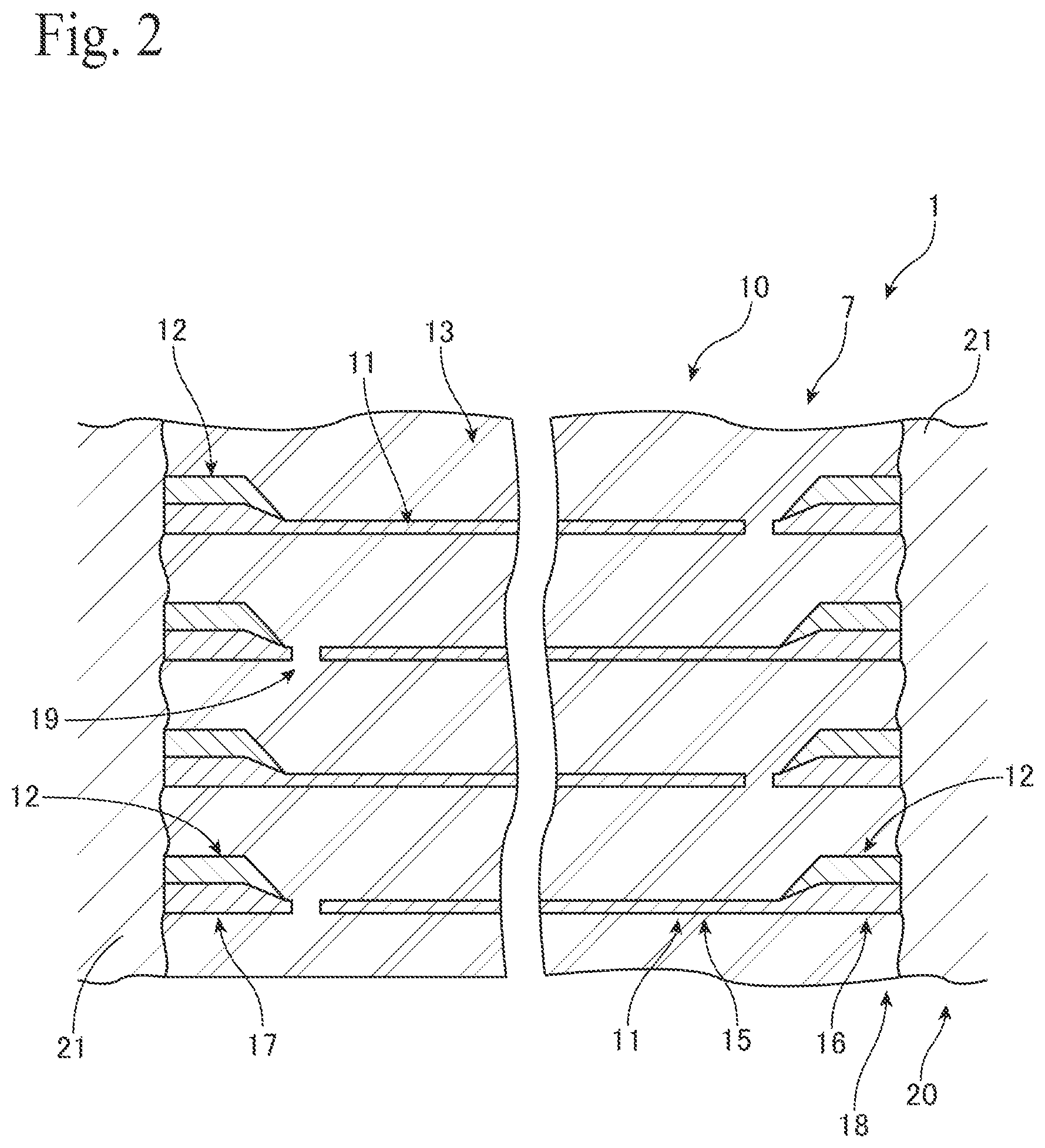Patent US12586720 Figure 2 – Capacitor and method for manufacturing same