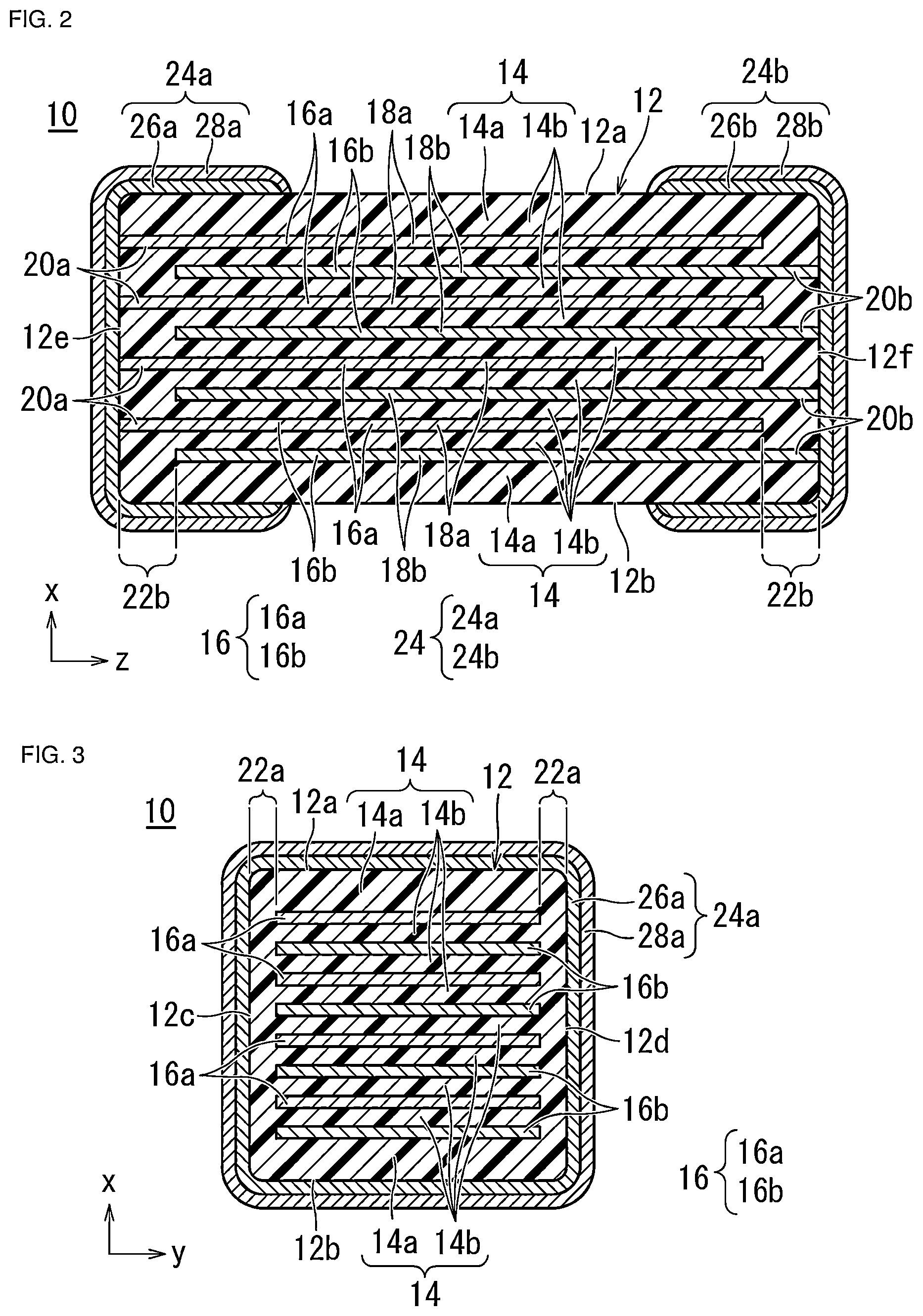 Patent US12586721 Figure 2 – Multilayer ceramic capacitor and method for producing the same