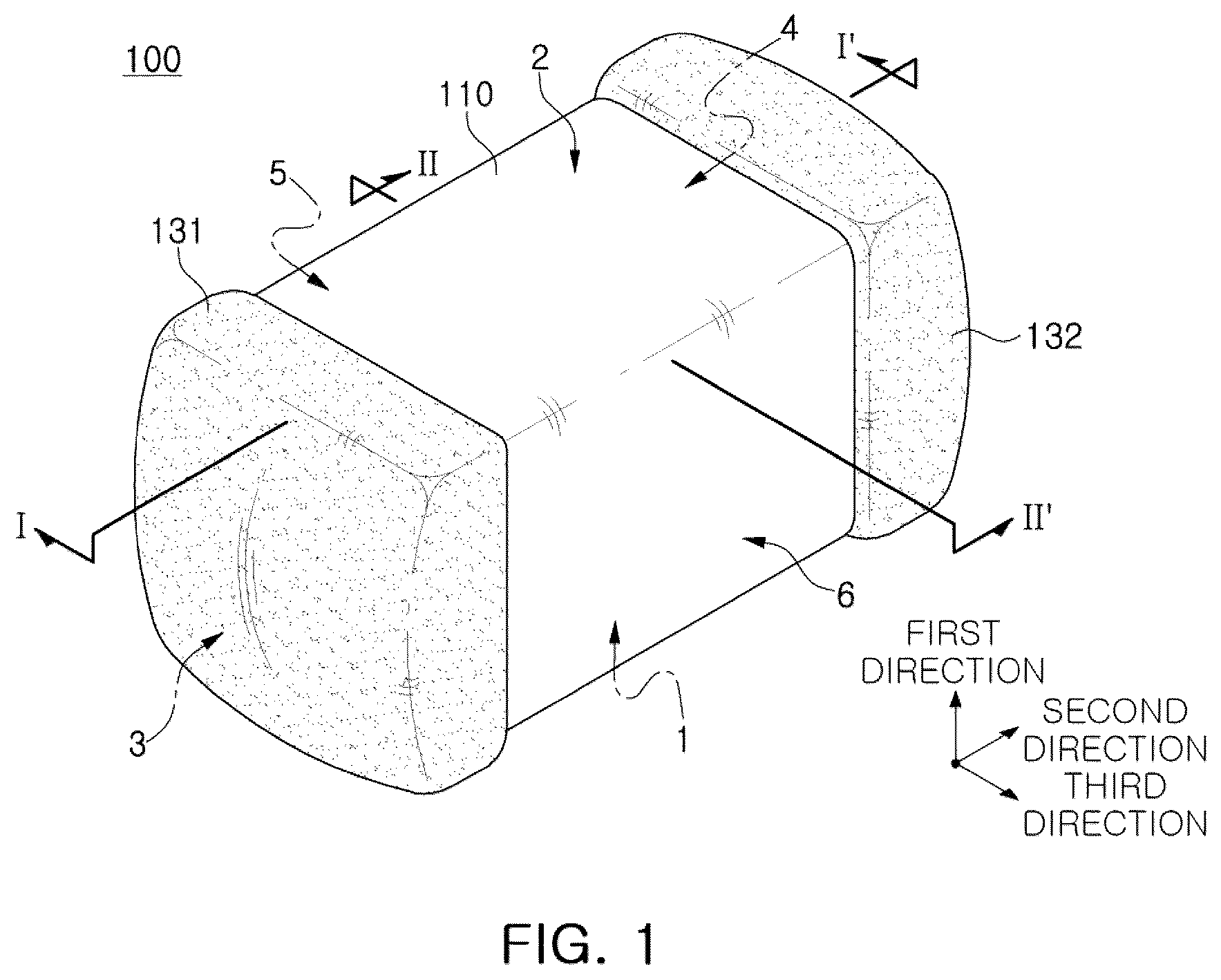 Patent US12586722 Figure 1 – Multilayer electronic component