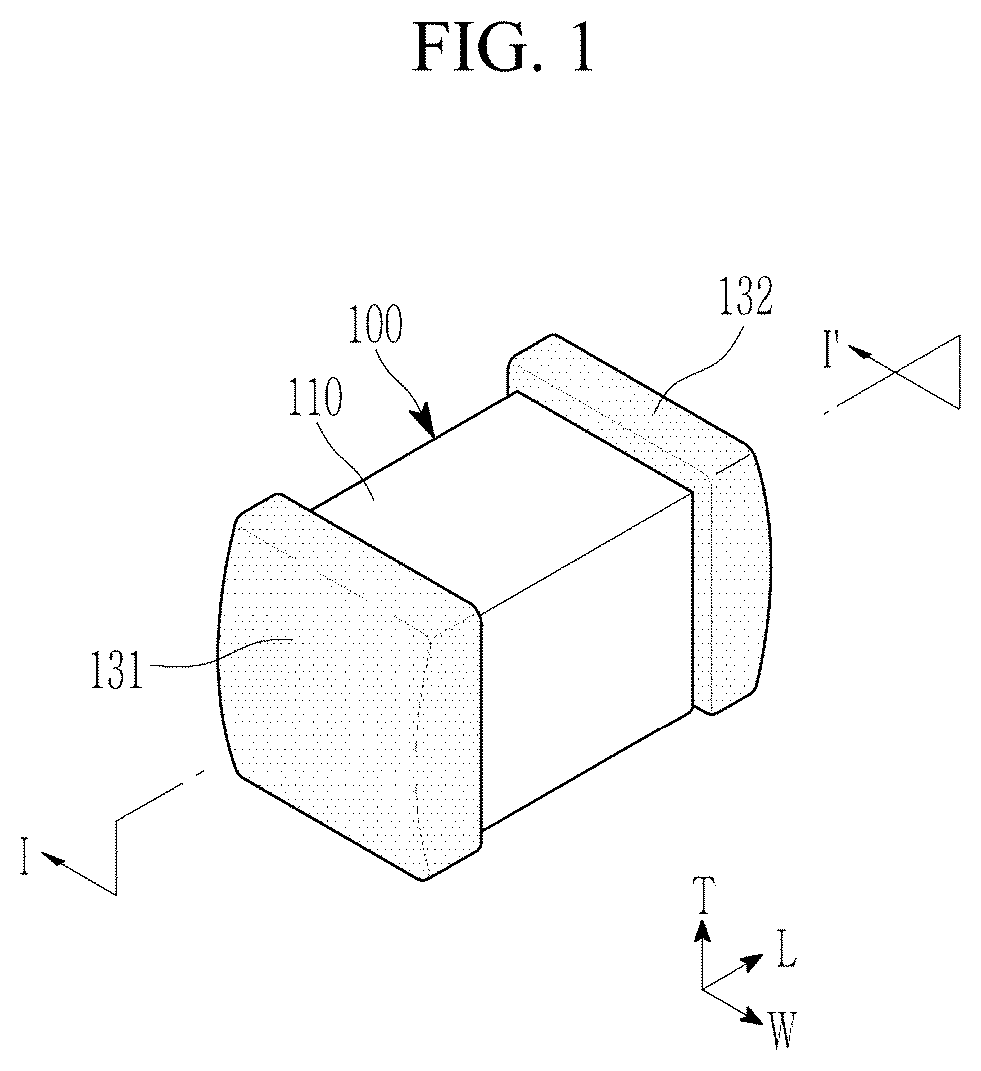 Patent US12586727 Figure 1 – Multilayered capacitor and method for manufacturing the same