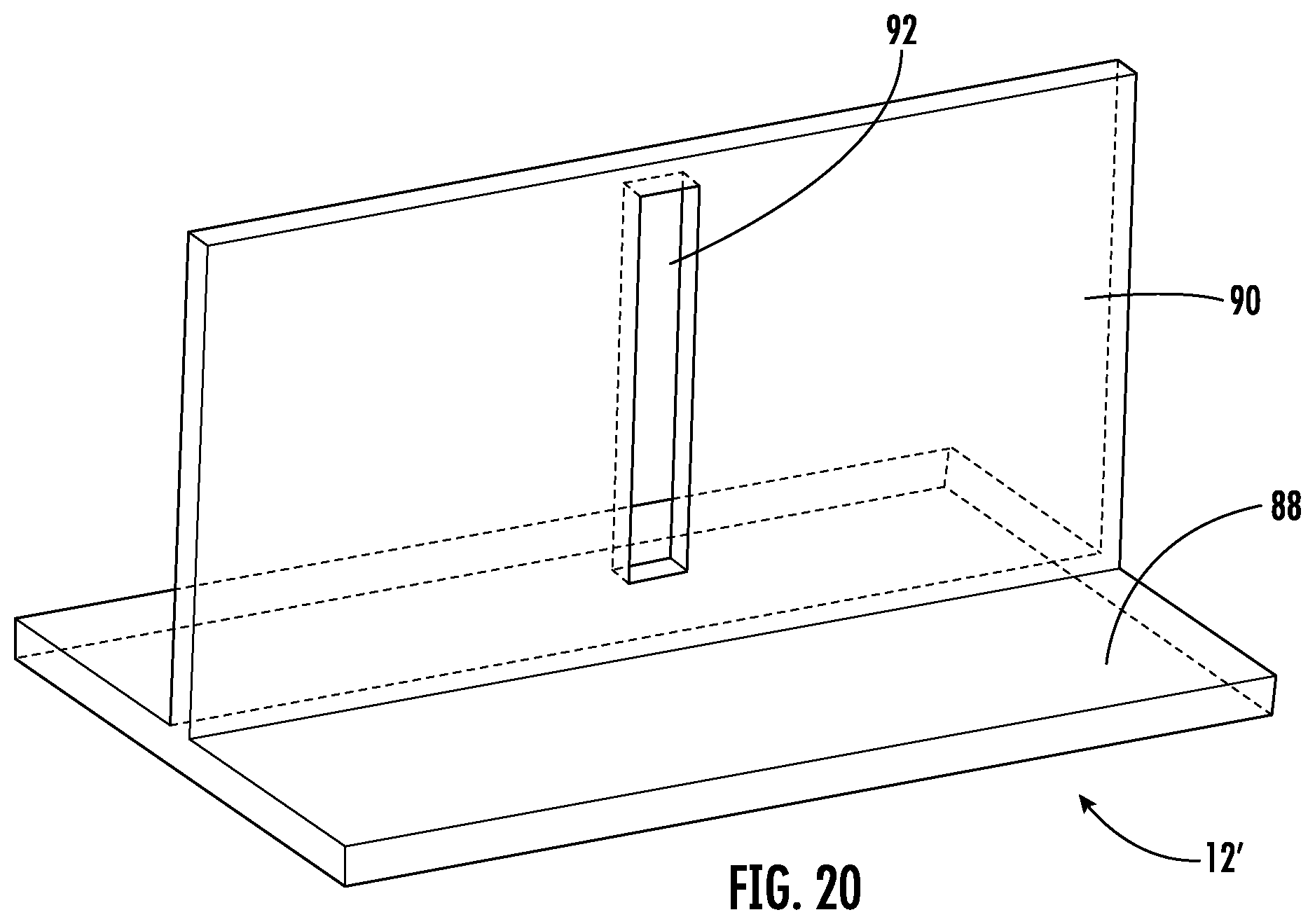 Patent US12586730 Figure 16 – Capacitor assembly with laminar bus plate arrangement