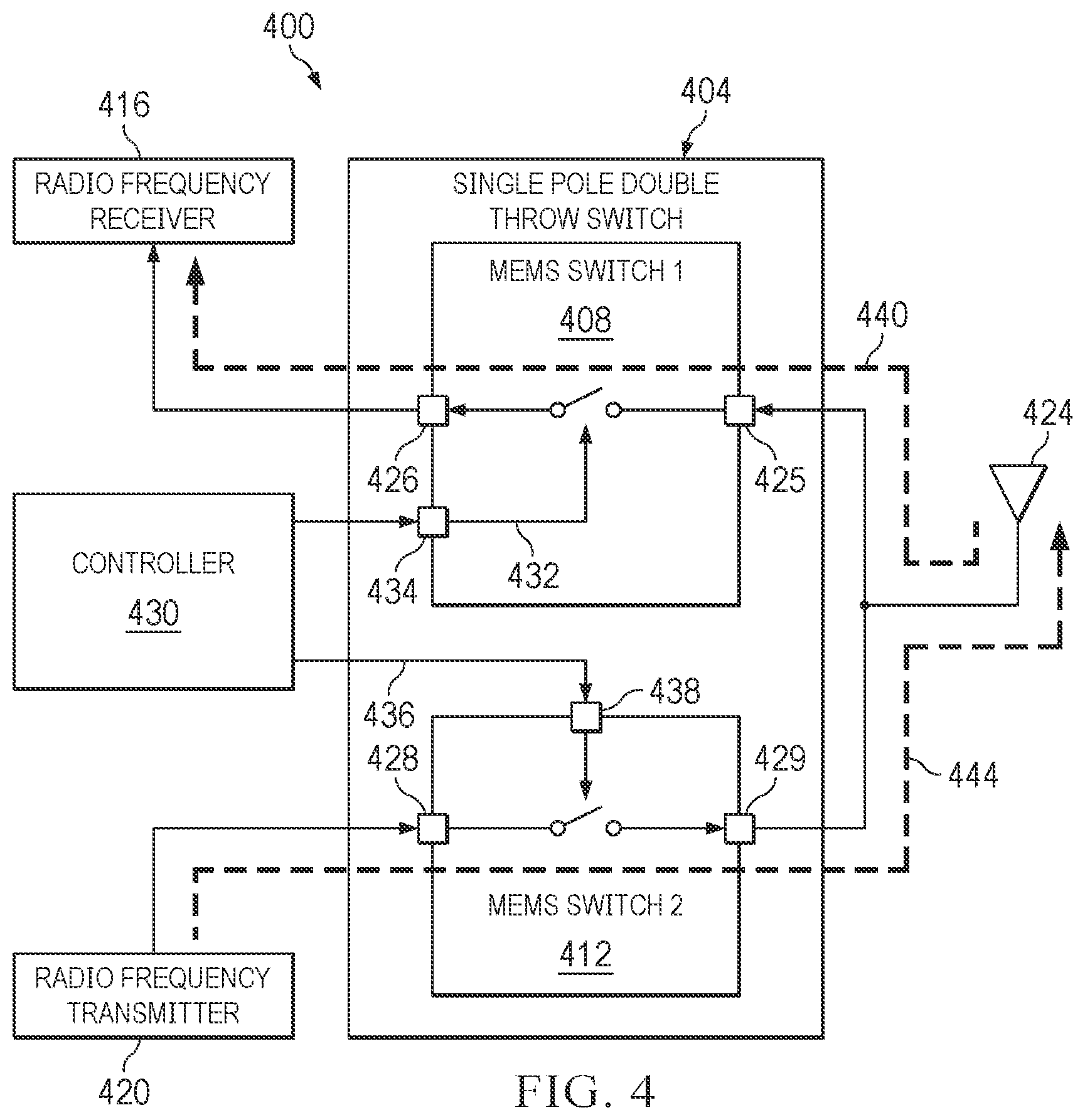 Patent US12586736 Figure 5 – MEMS switch