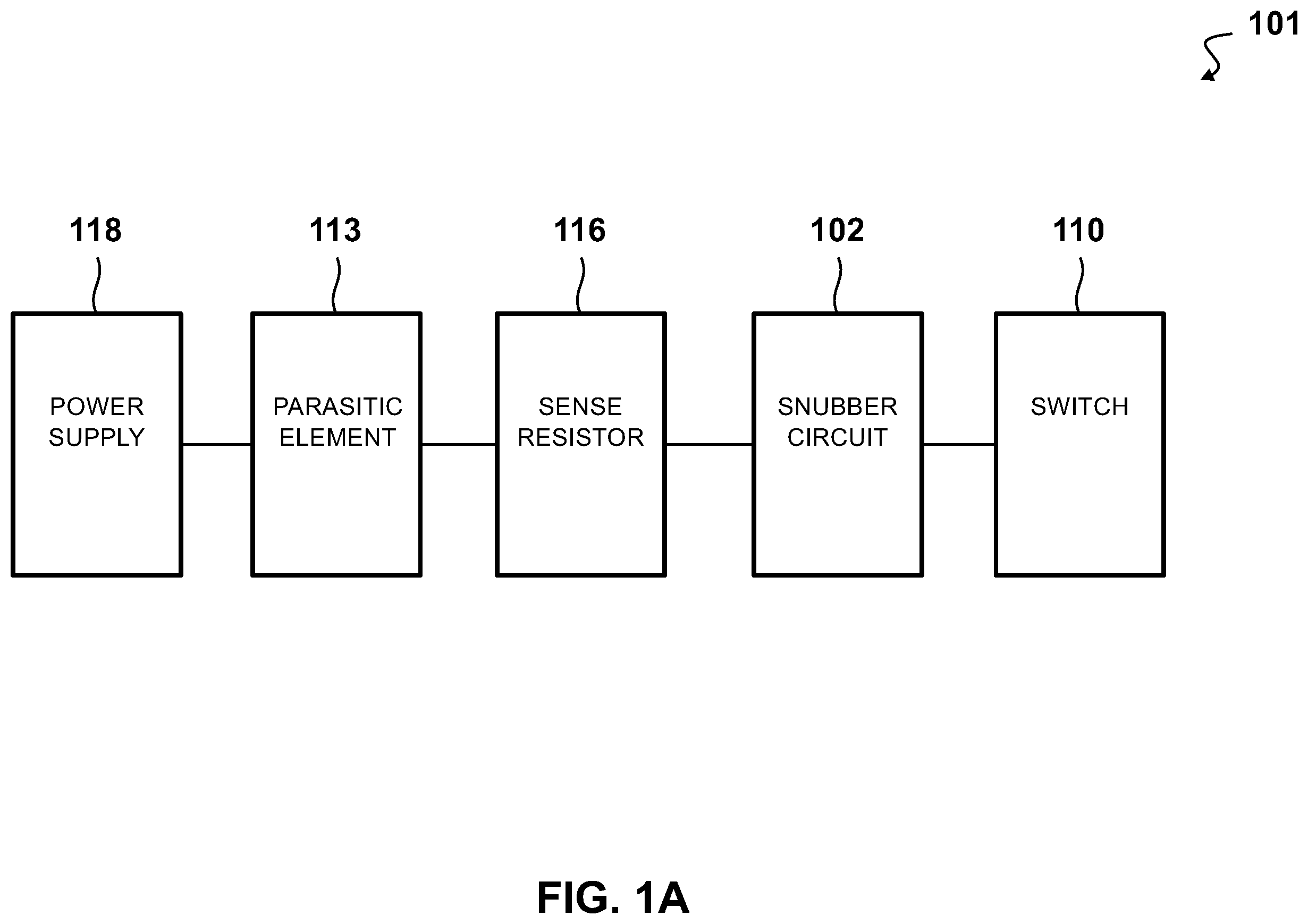 Patent US12586738 Figure 1 – Electronic snubber for elimination of switch contact impedance increase and arc contaminant deposition