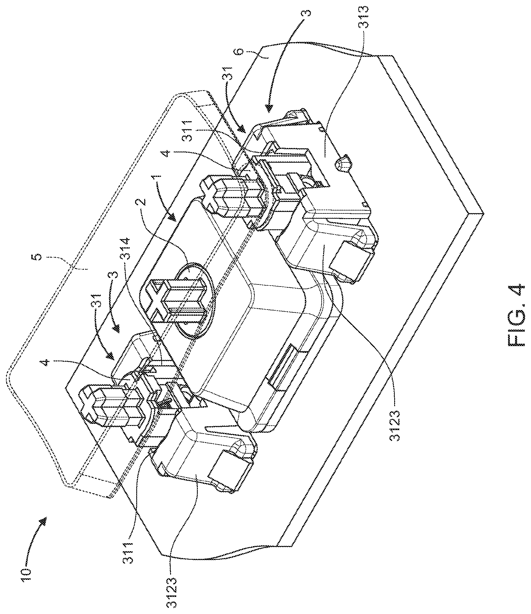 Patent US12586740 Figure 4 – Stack key structure and balance-shaft seat thereof
