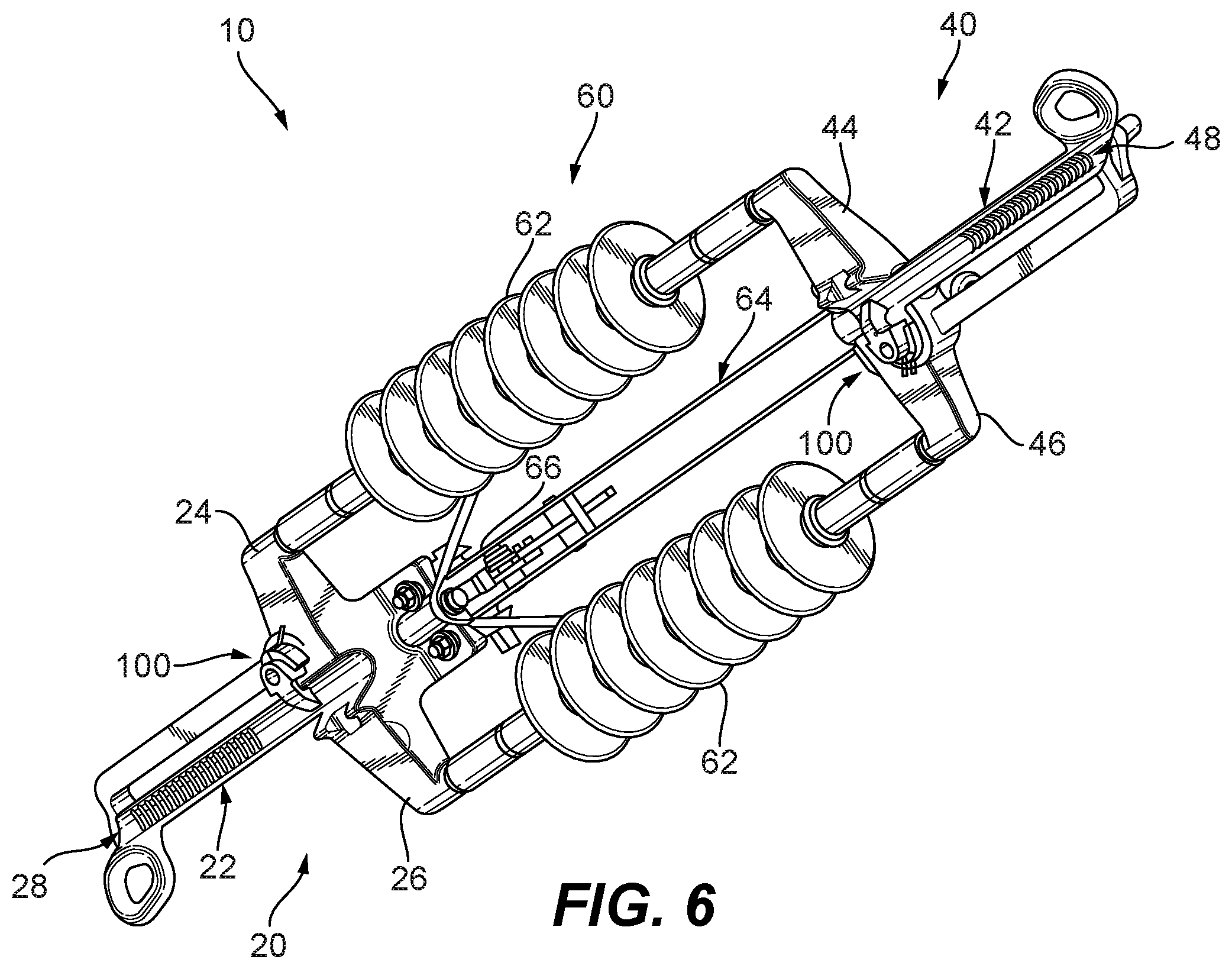 Patent US12586742 Figure 5 – Conductor latch for in-line disconnect switch