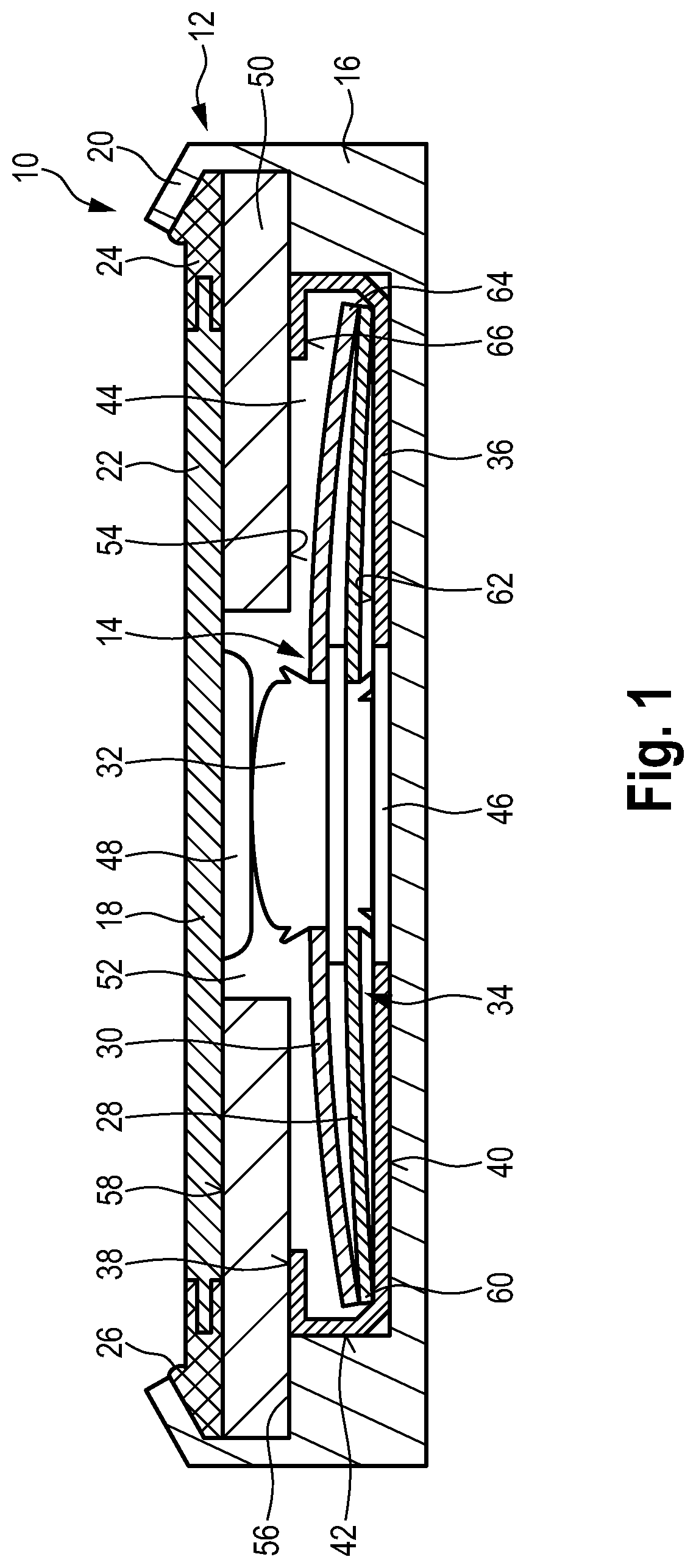 Patent US12586743 Figure 1 – Temperature-dependent switch