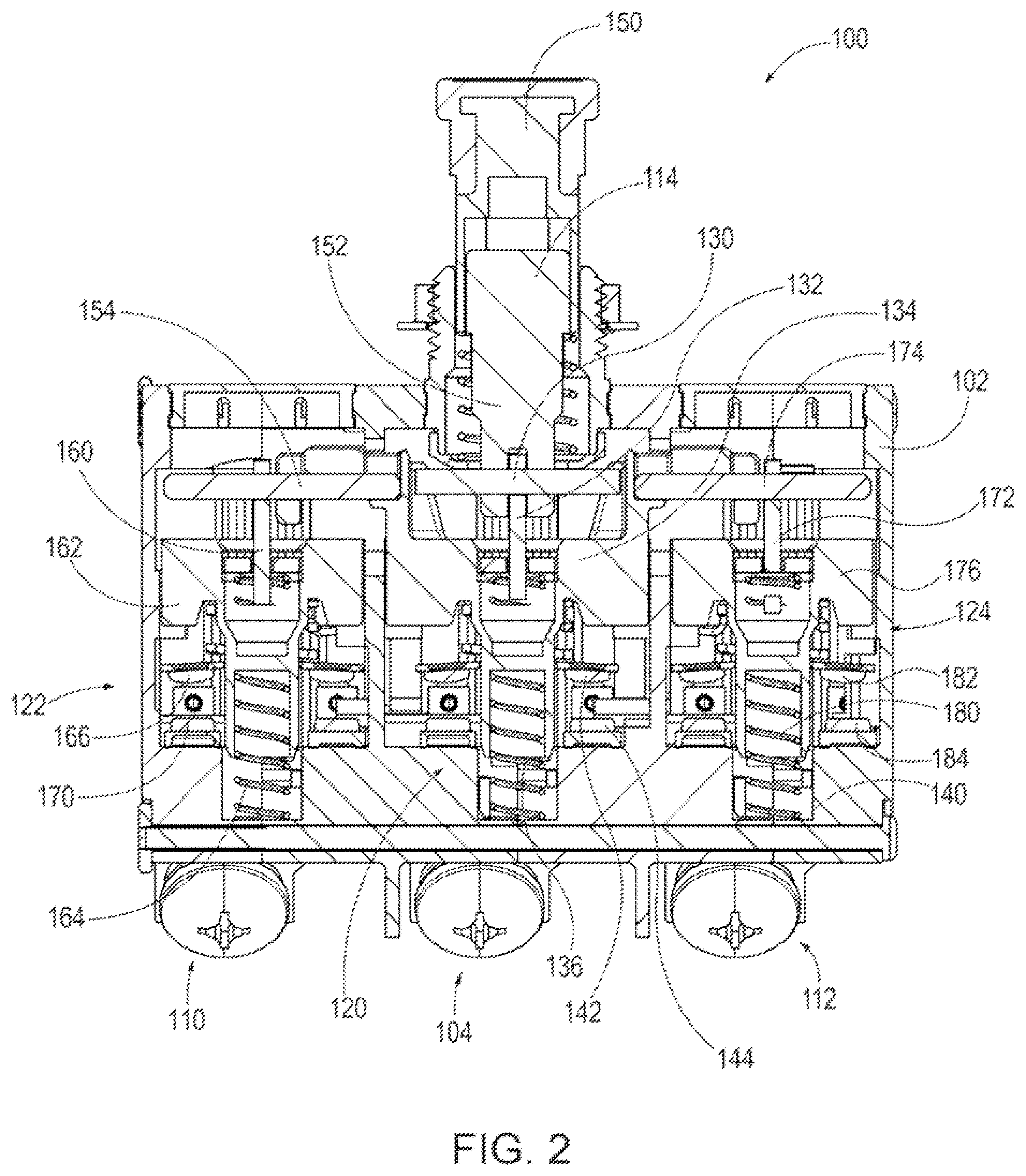 Patent US12586746 Figure 2 – Circuit breaker trip mechanism assembly