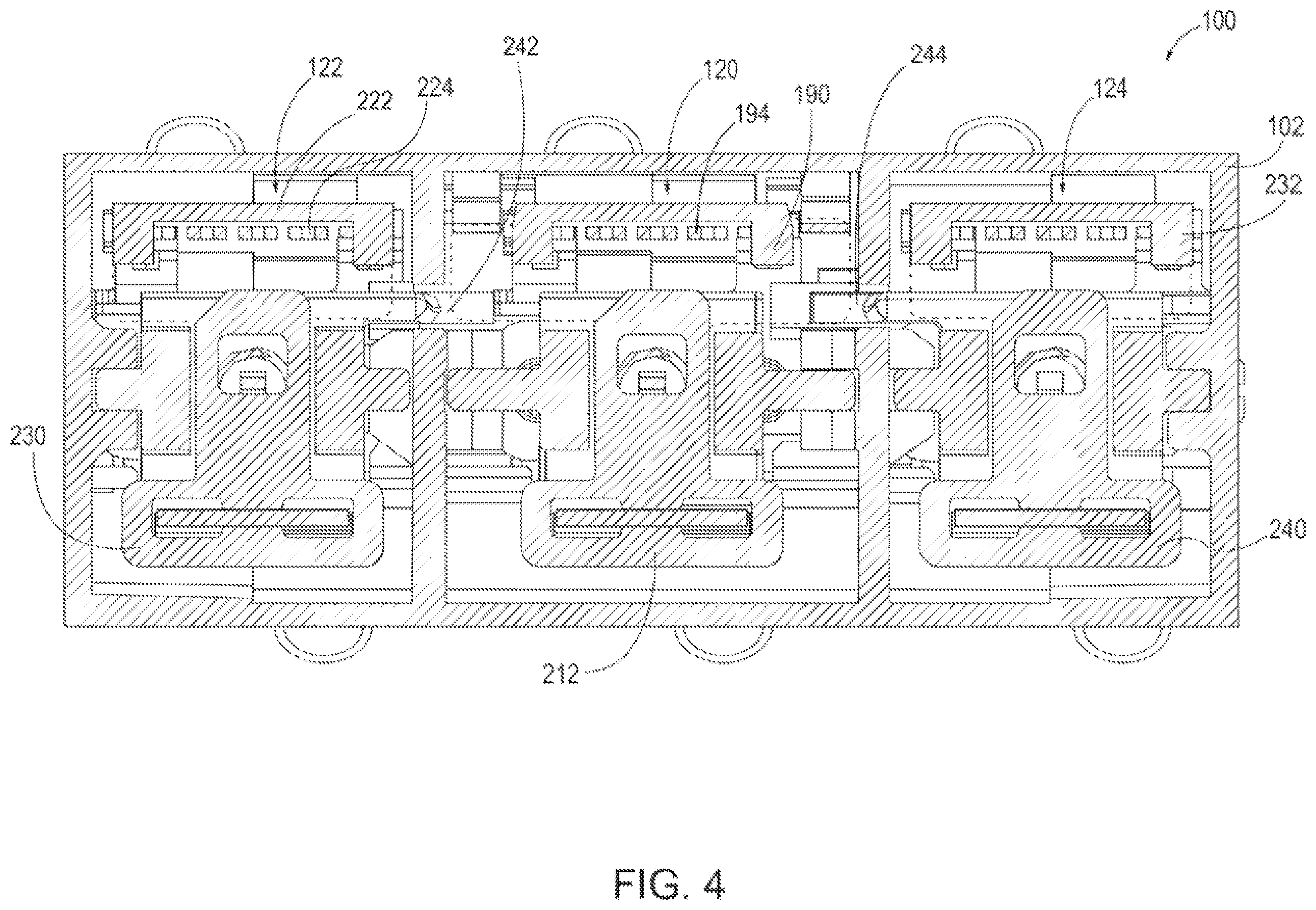 Patent US12586746 Figure 4 – Circuit breaker trip mechanism assembly