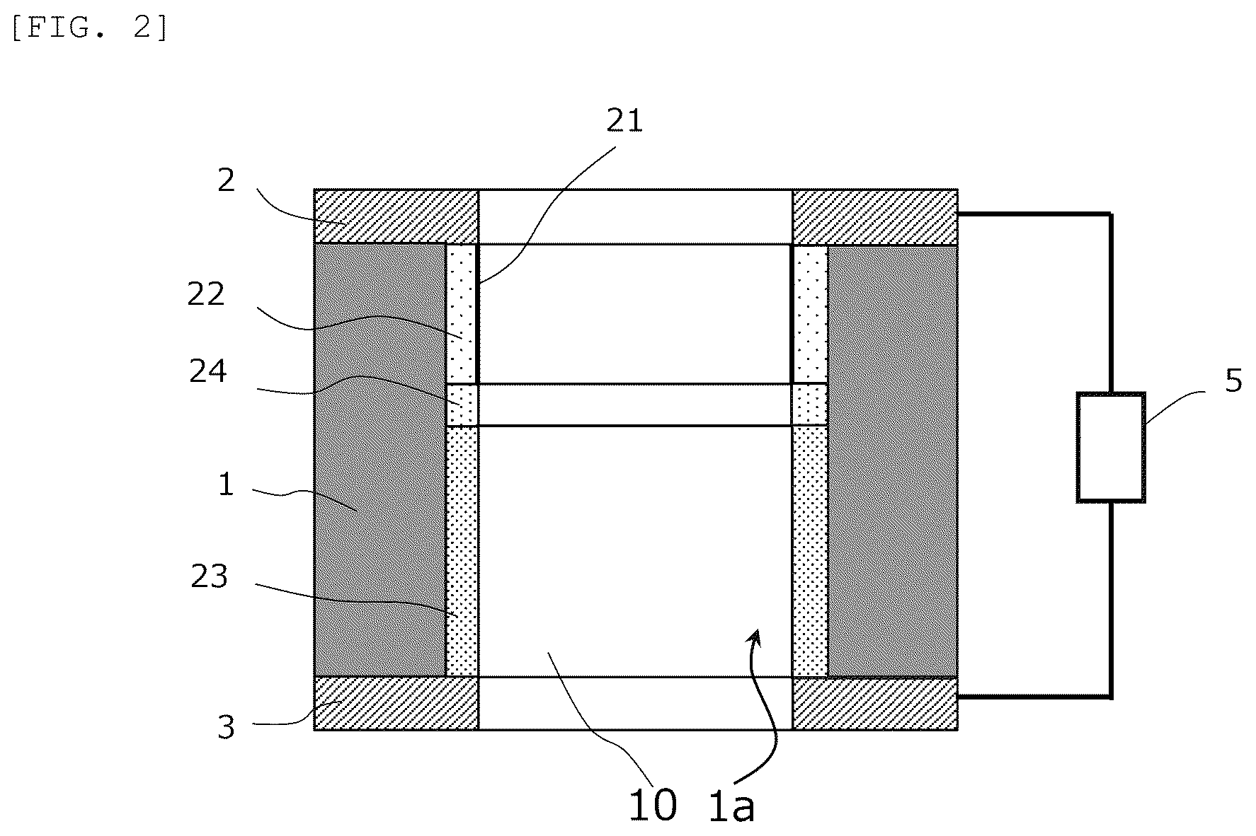 Patent US12586748 Figure 2 – Structure for particle acceleration and charged particle beam apparatus