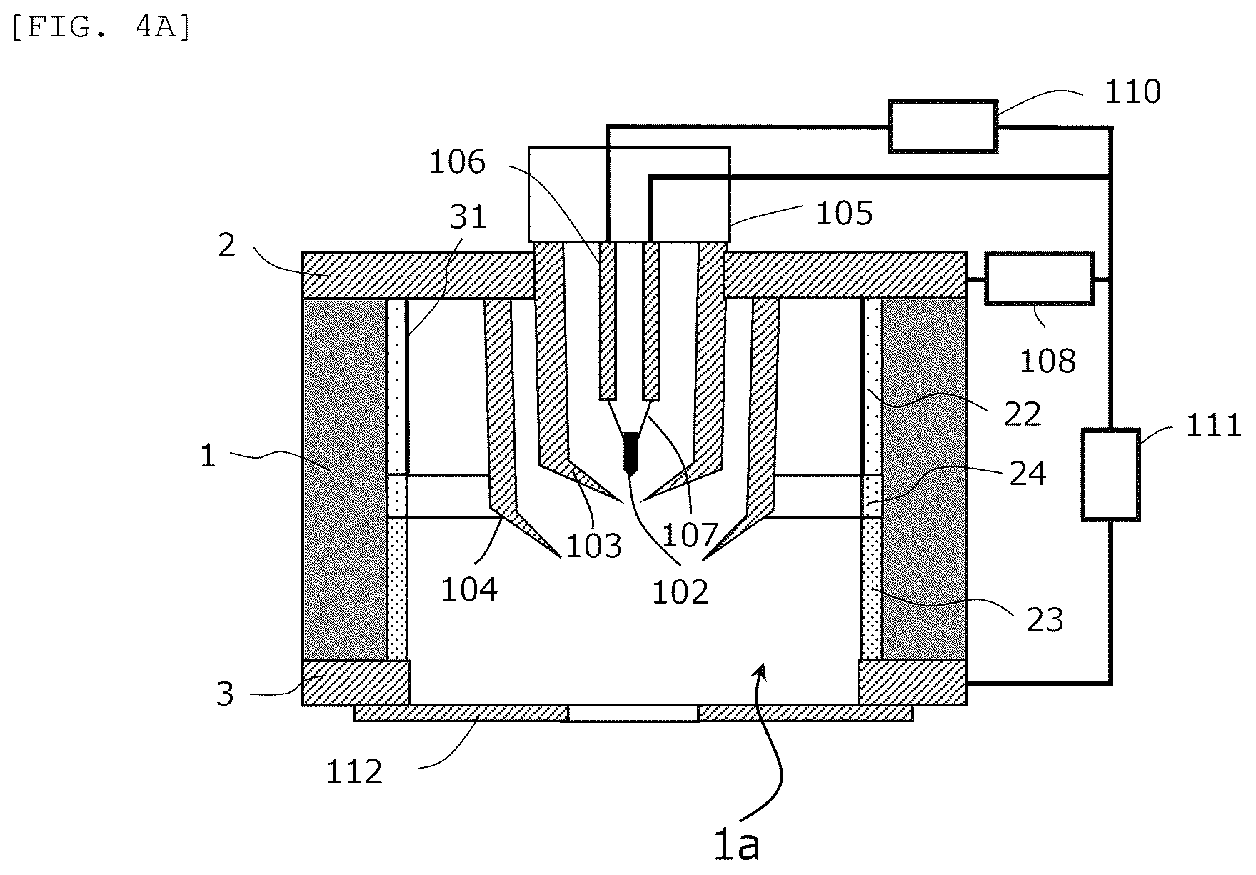 Patent US12586748 Figure 4 – Structure for particle acceleration and charged particle beam apparatus