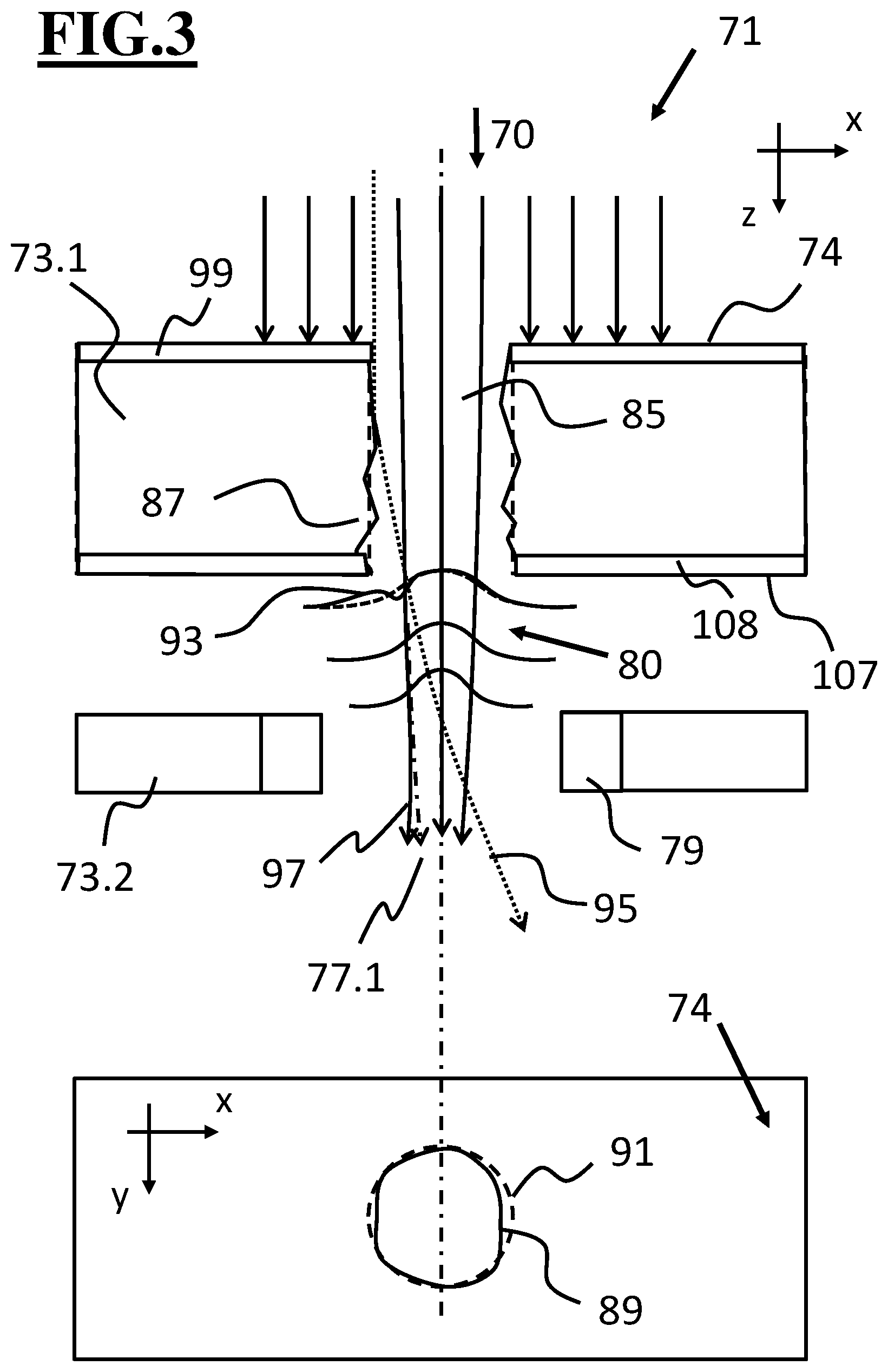 Patent US12586749 Figure 3 – Certain improvements of multi-beam generating and multi-beam deflecting units