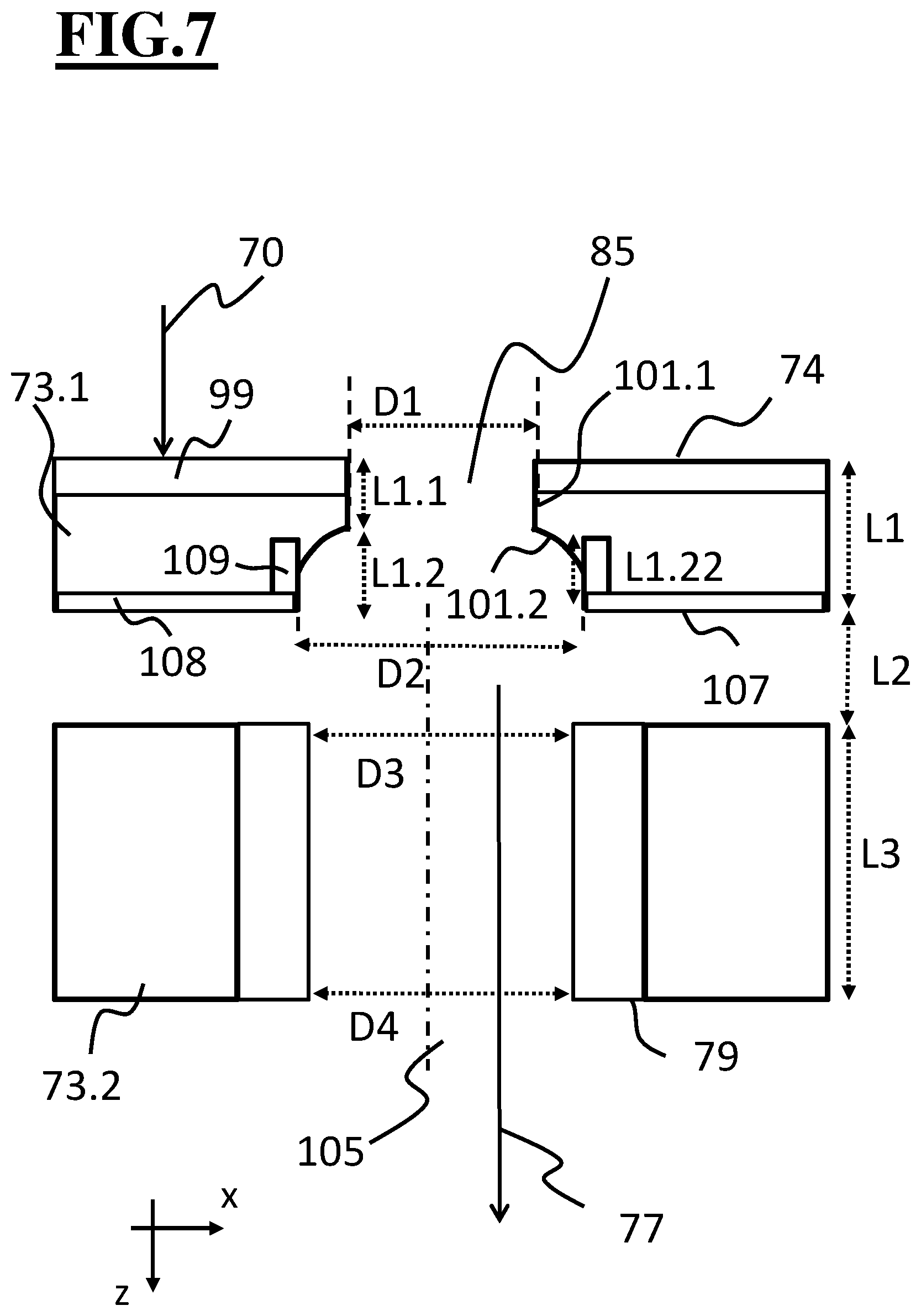 Patent US12586749 Figure 7 – Certain improvements of multi-beam generating and multi-beam deflecting units