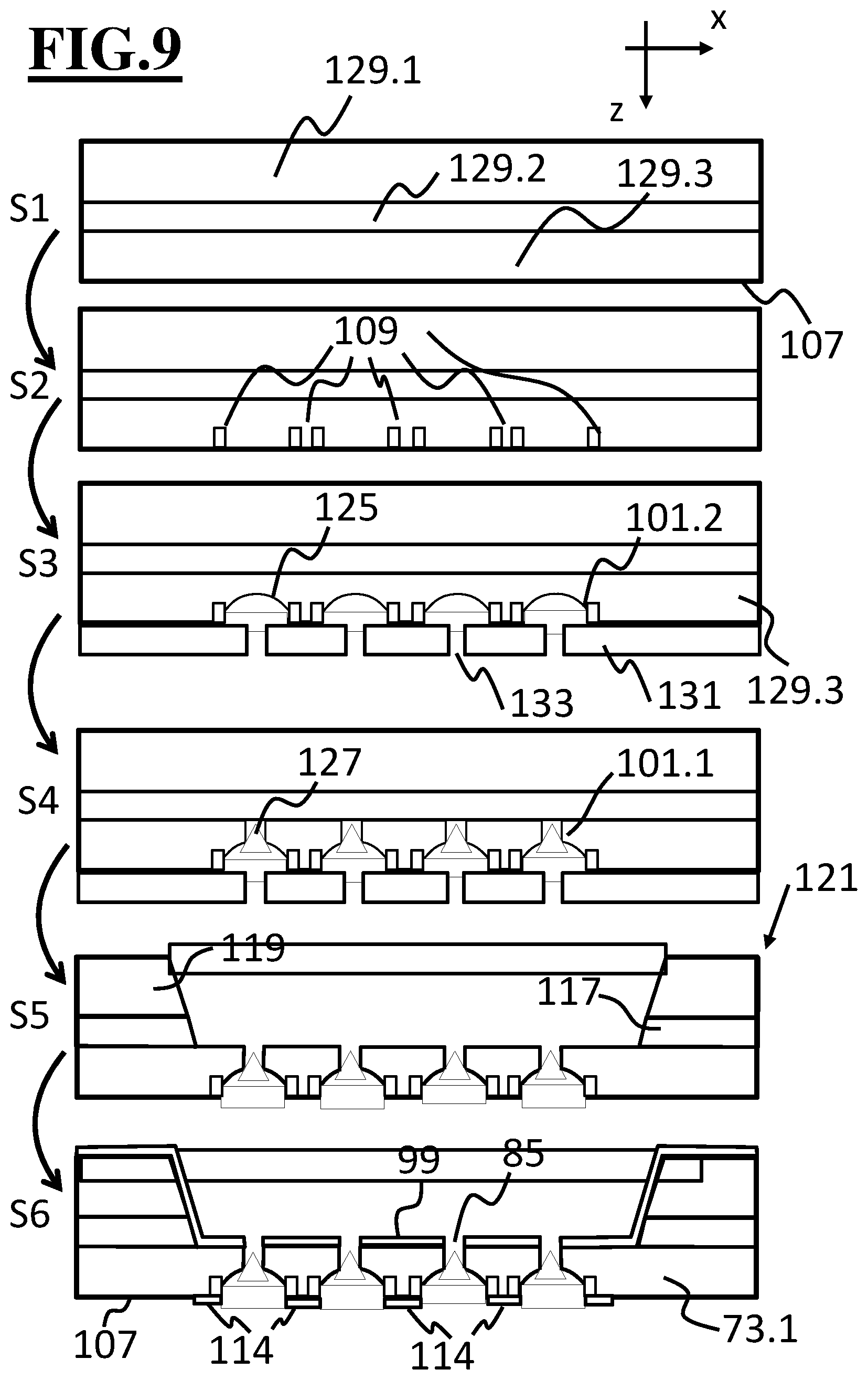 Patent US12586749 Figure 9 – Certain improvements of multi-beam generating and multi-beam deflecting units