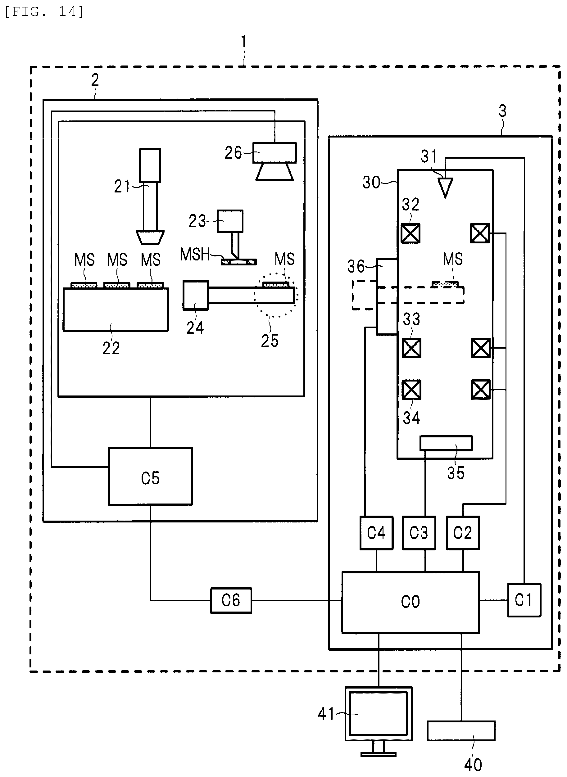 Patent US12586751 Figure 12 – Transfer device and analysis system