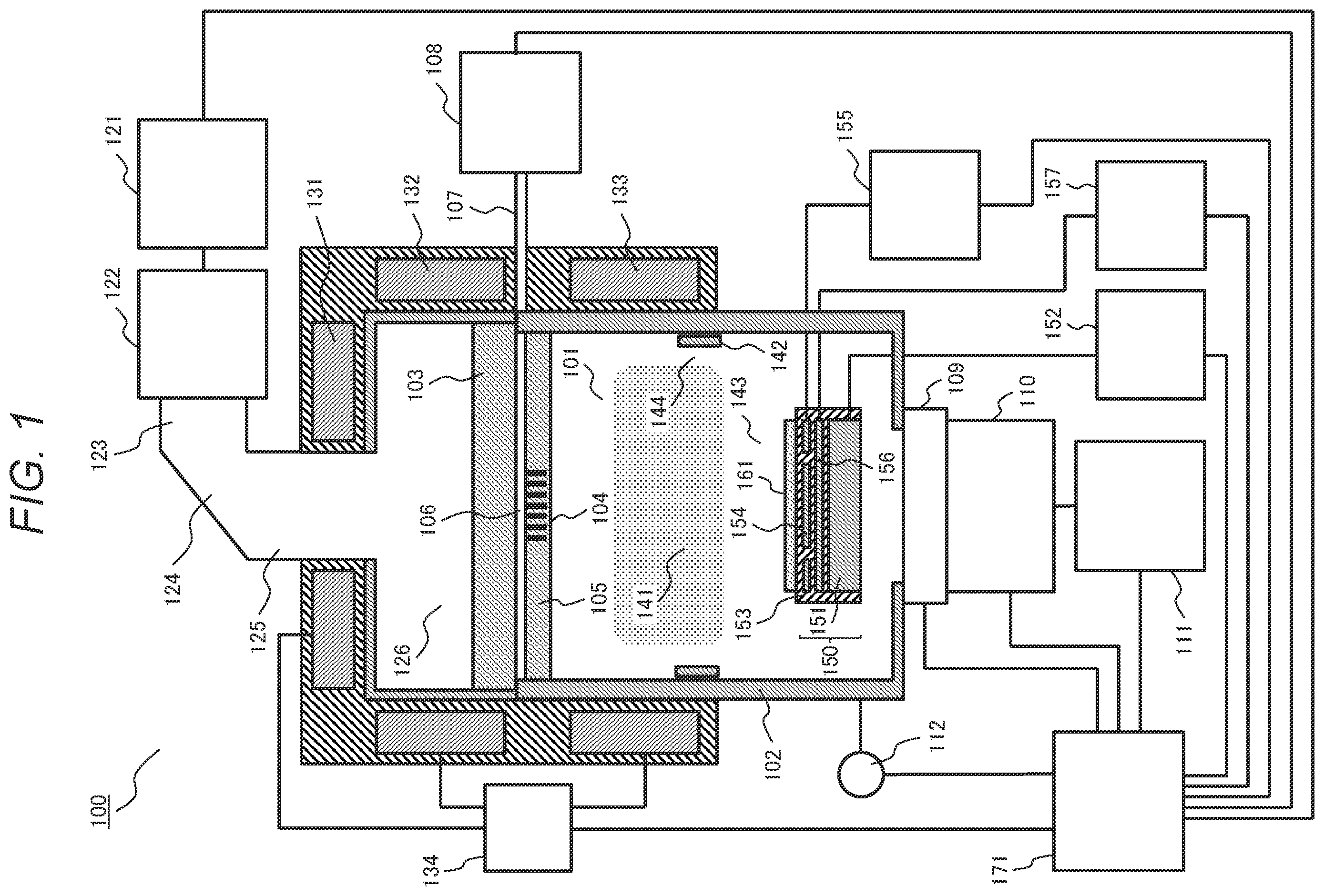 Patent US12586760 Figure 1 – Plasma processing apparatus and plasma processing method