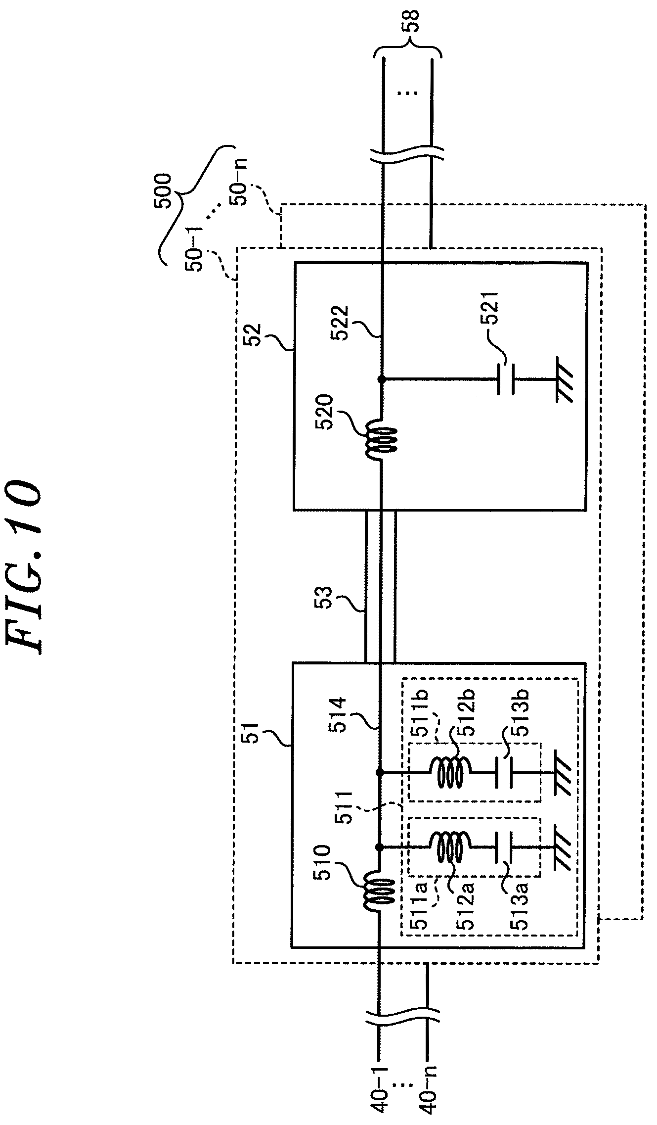 Patent US12586762 Figure 8 – Filter circuit