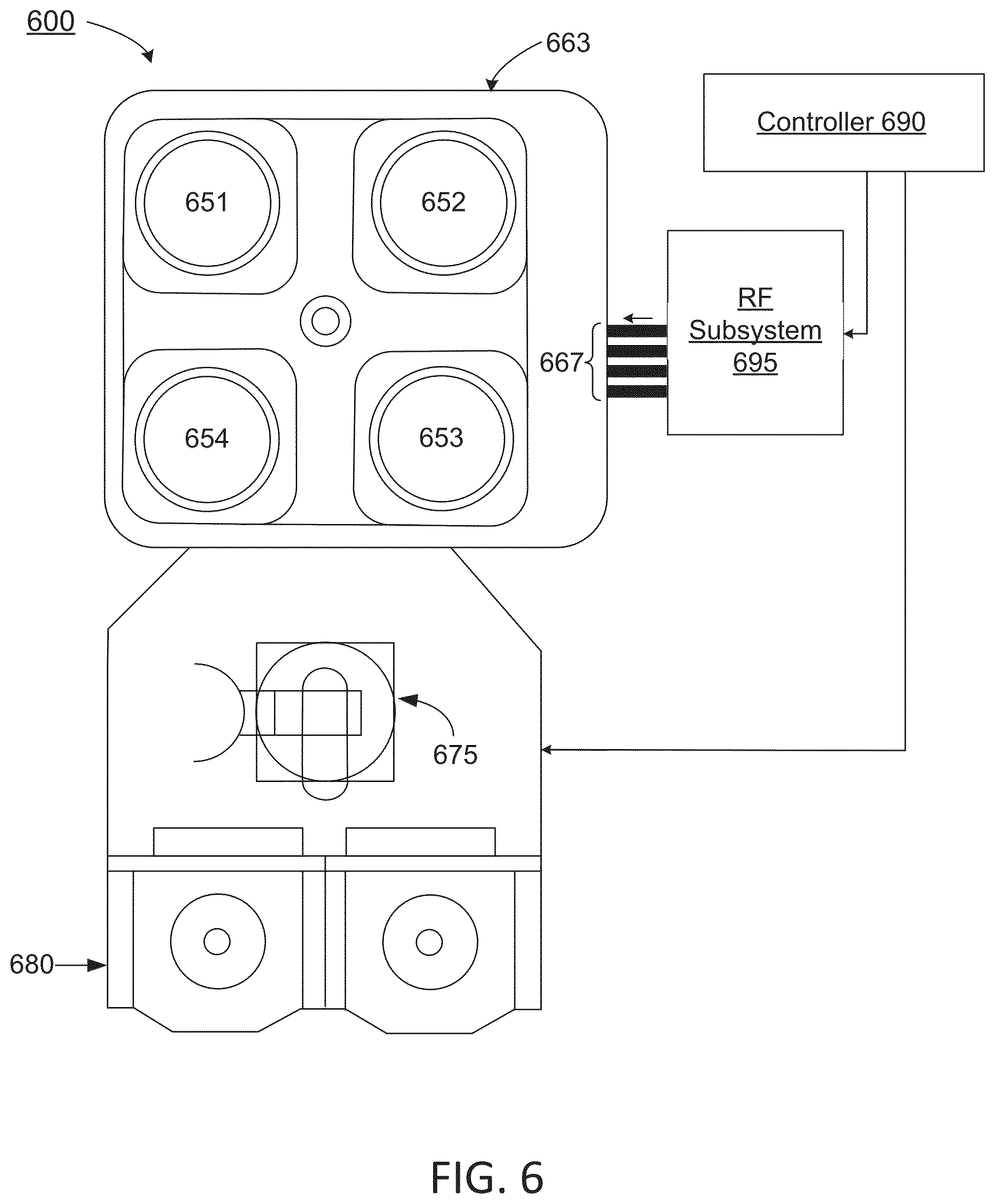 Patent US12586765 Figure 6 – Surface modification for metal-containing photoresist deposition