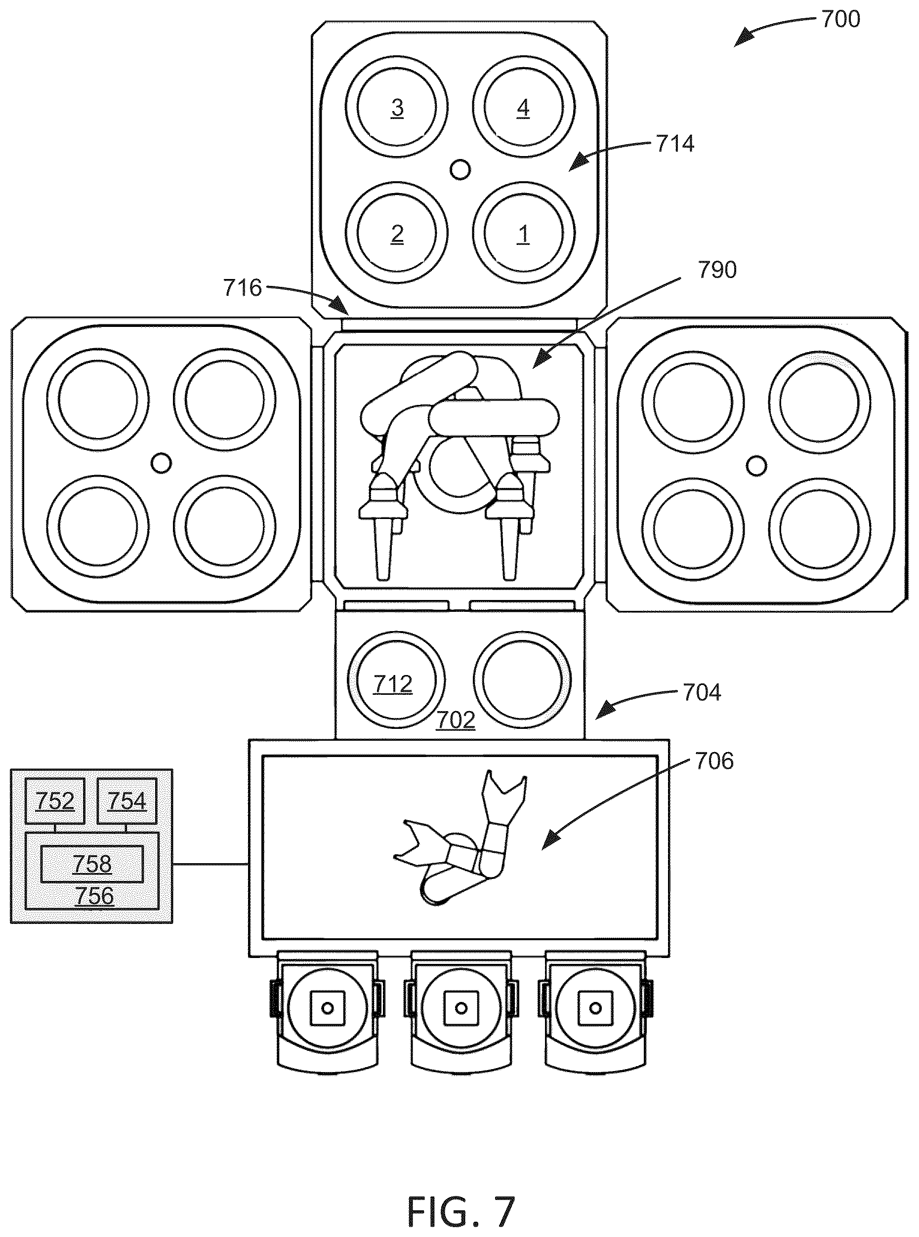 Patent US12586765 Figure 7 – Surface modification for metal-containing photoresist deposition