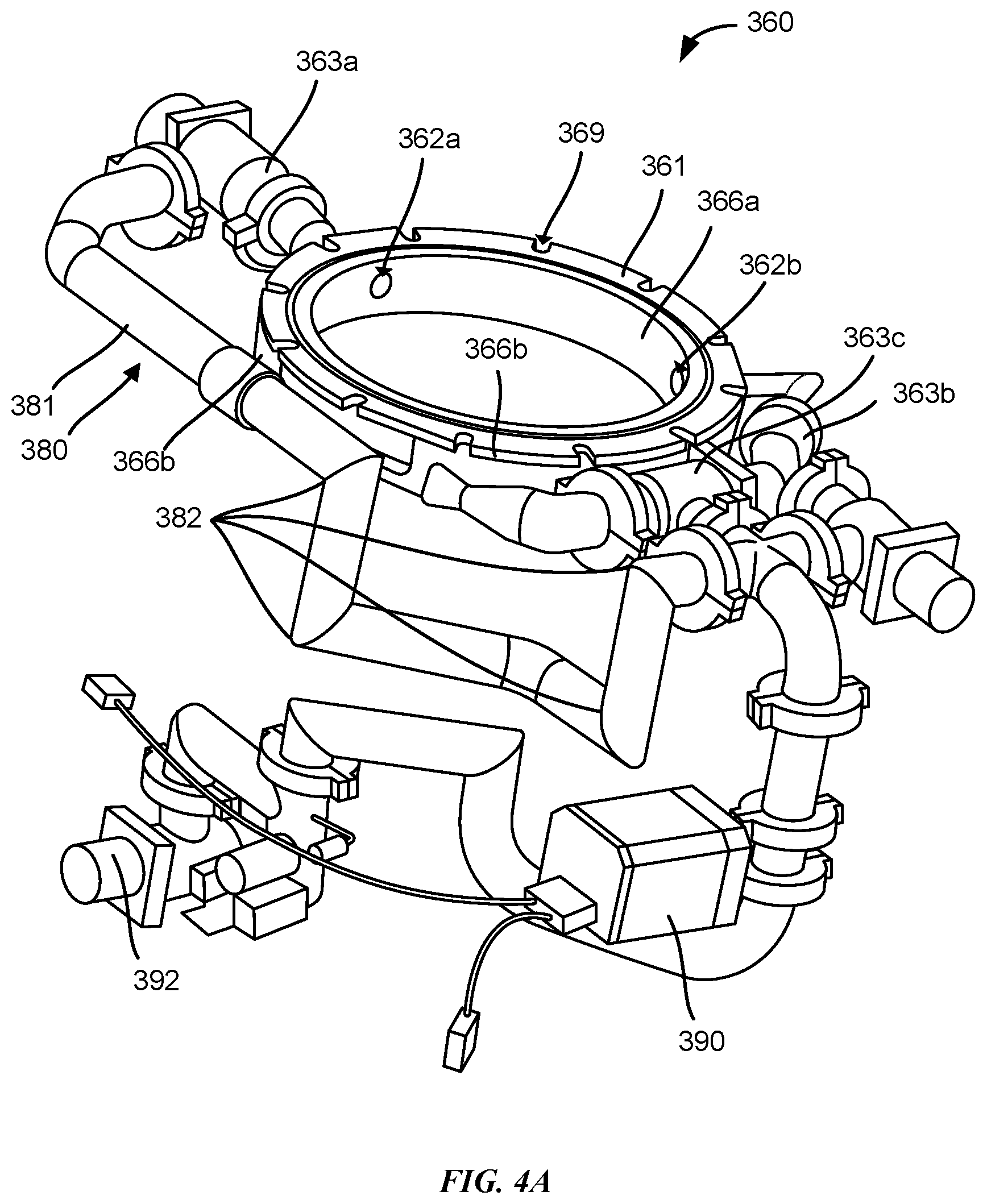 Patent US12586767 Figure 5 – Multi-port cross flow system
