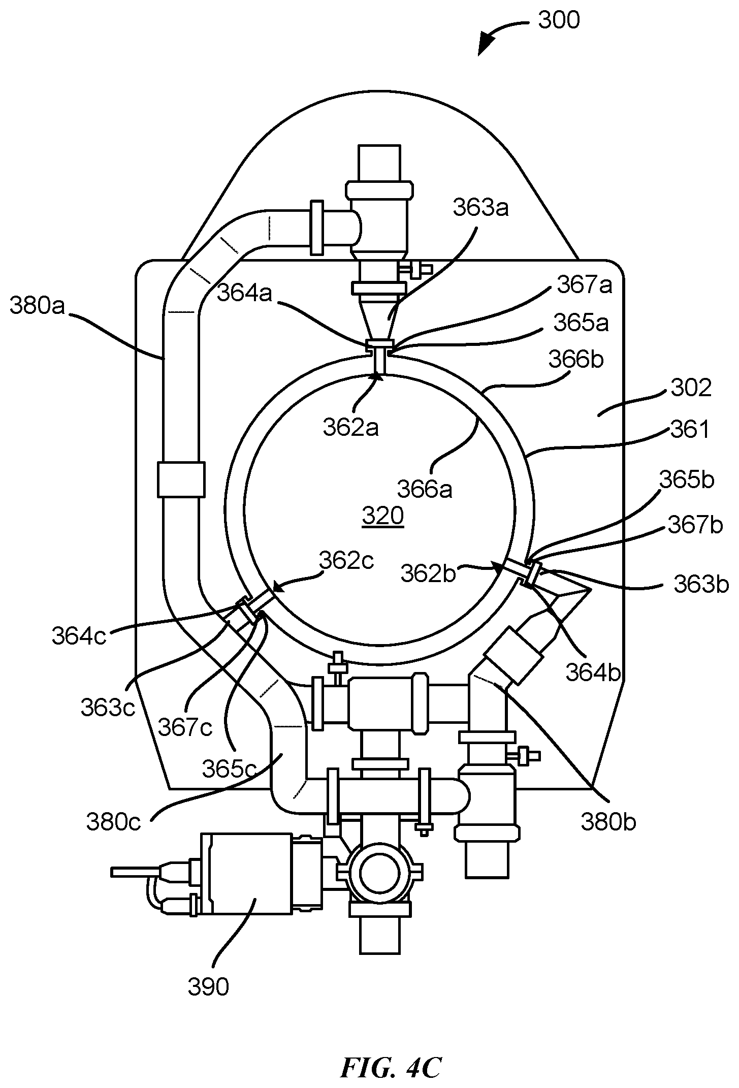 Patent US12586767 Figure 7 – Multi-port cross flow system