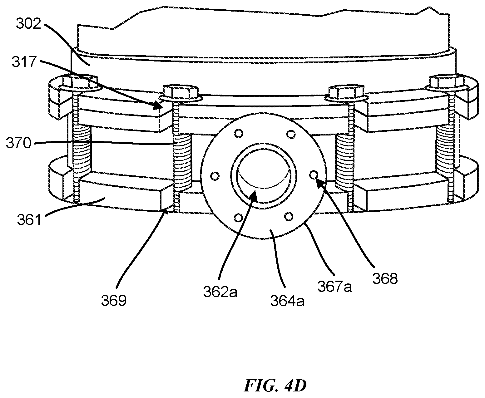 Patent US12586767 Figure 8 – Multi-port cross flow system