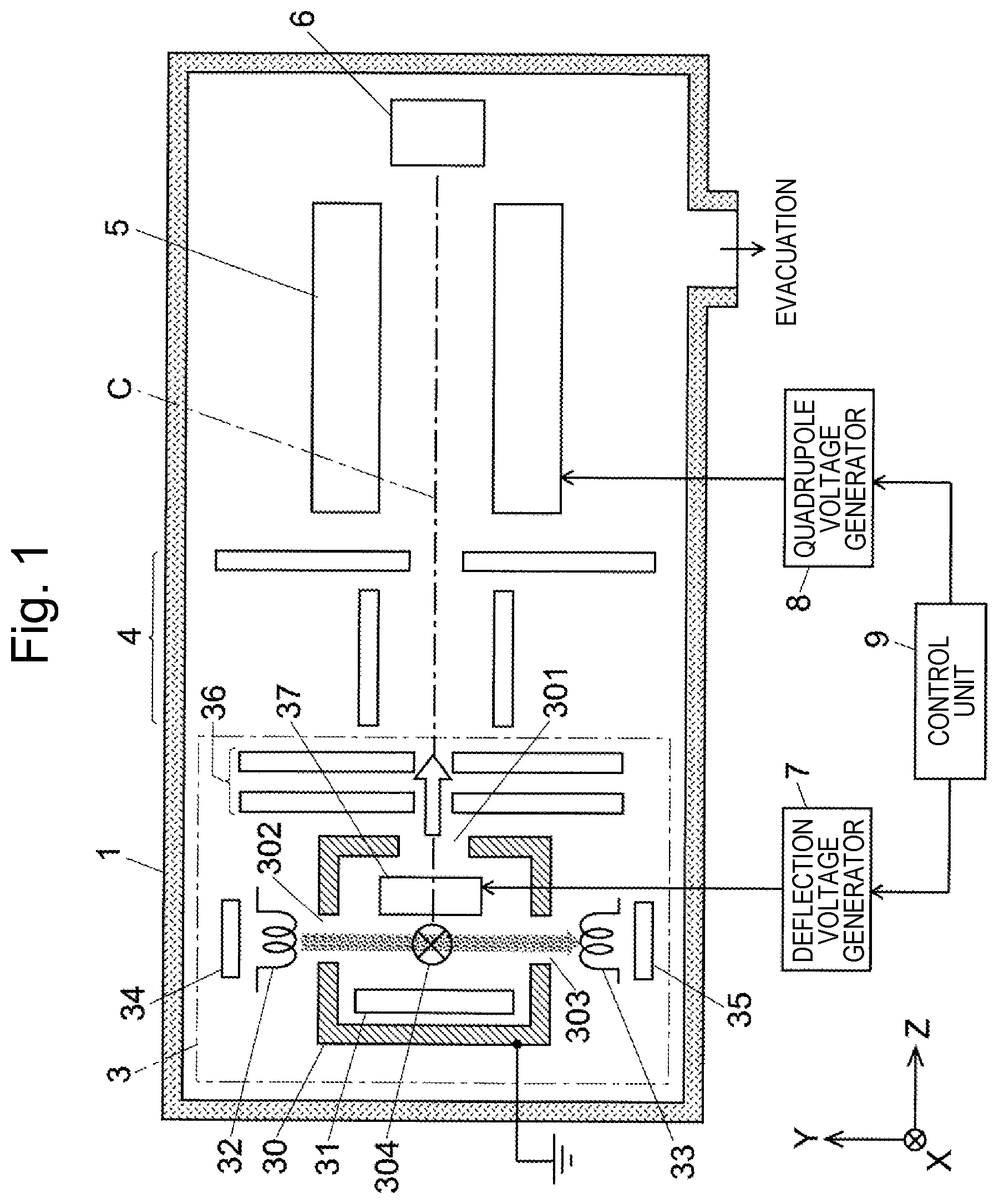 Patent US12586770 — Mass spectrometer — Figure 1